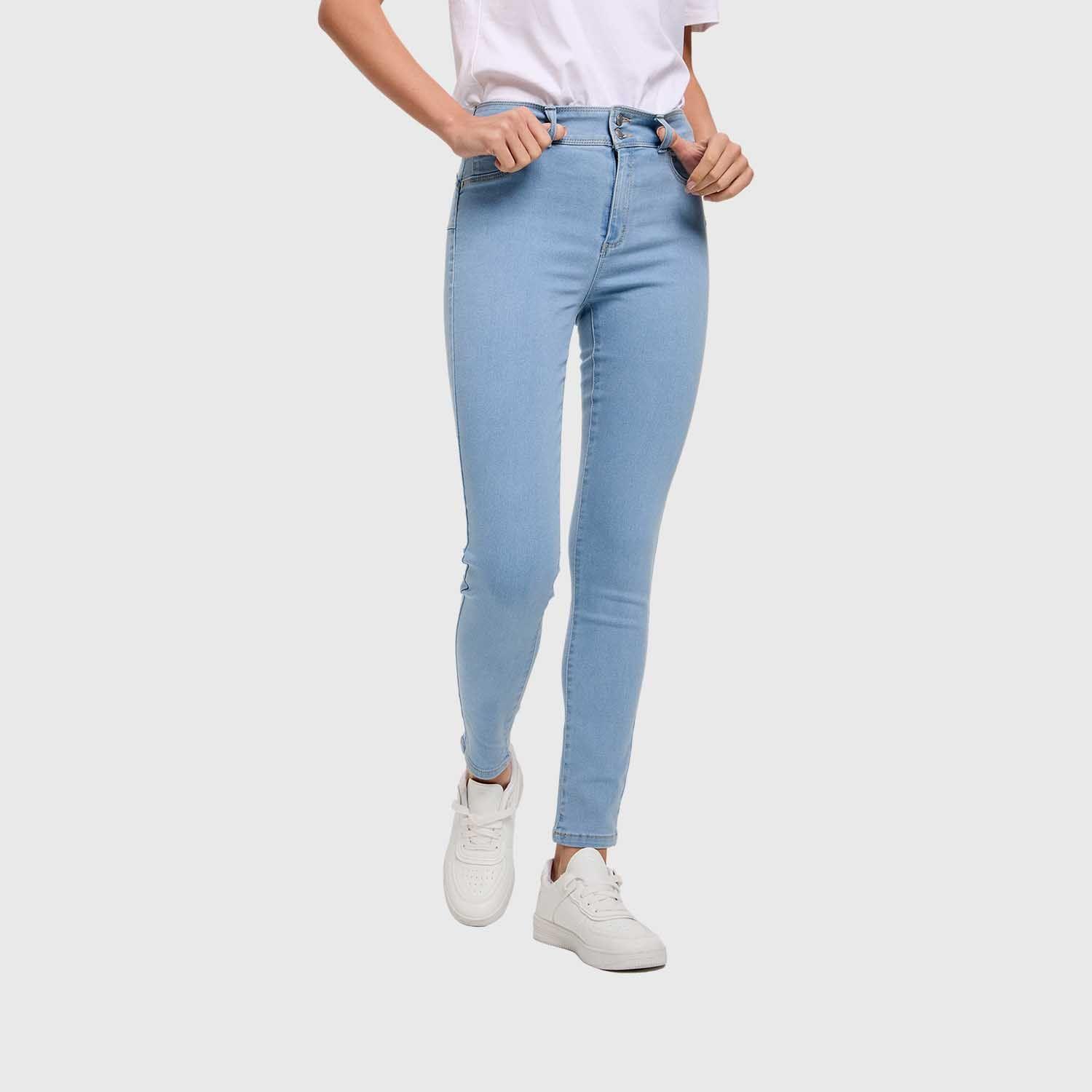 Jeans Mujer Skinny Jenny Celeste Fashion's Park-1