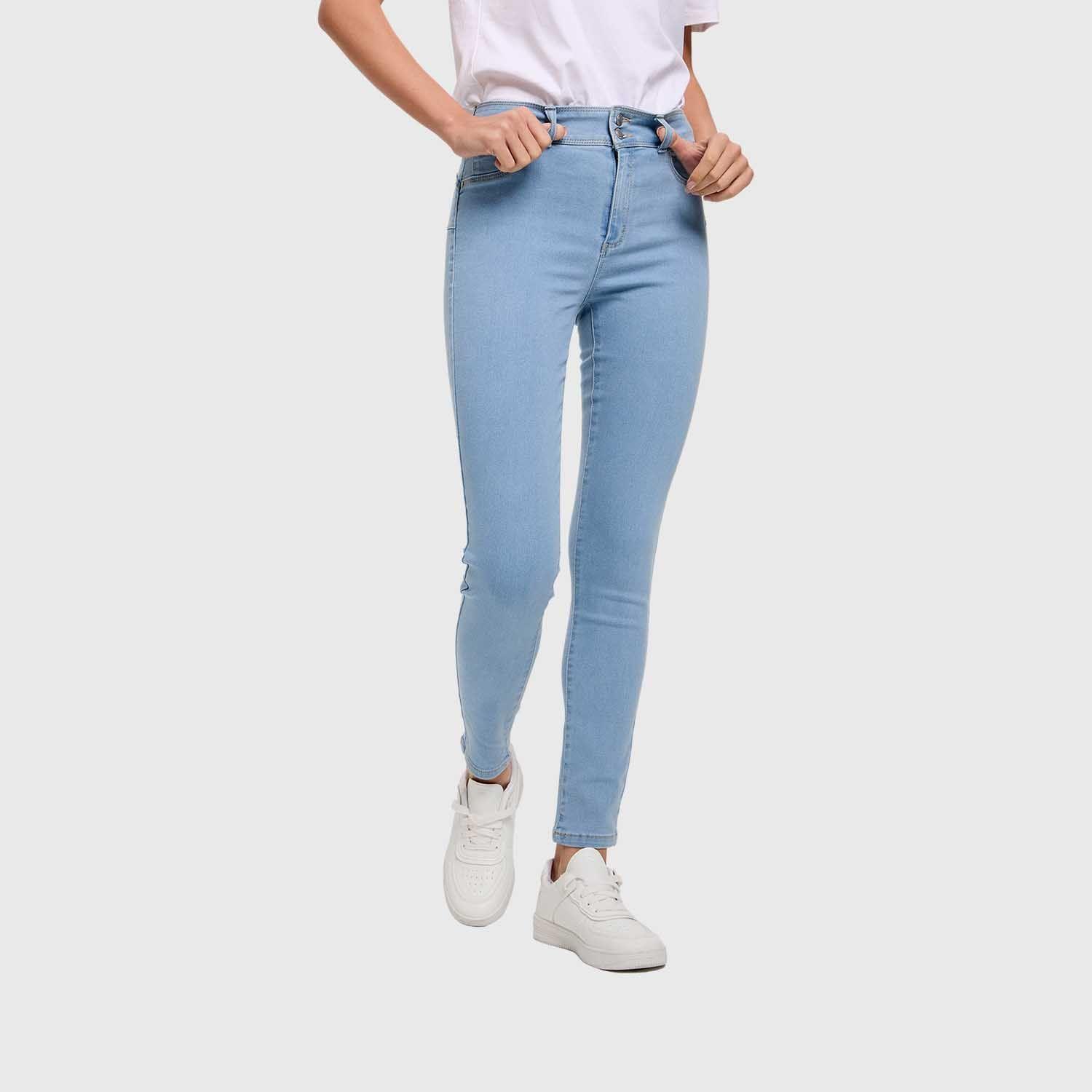 Jeans Mujer Skinny Jenny Celeste-1