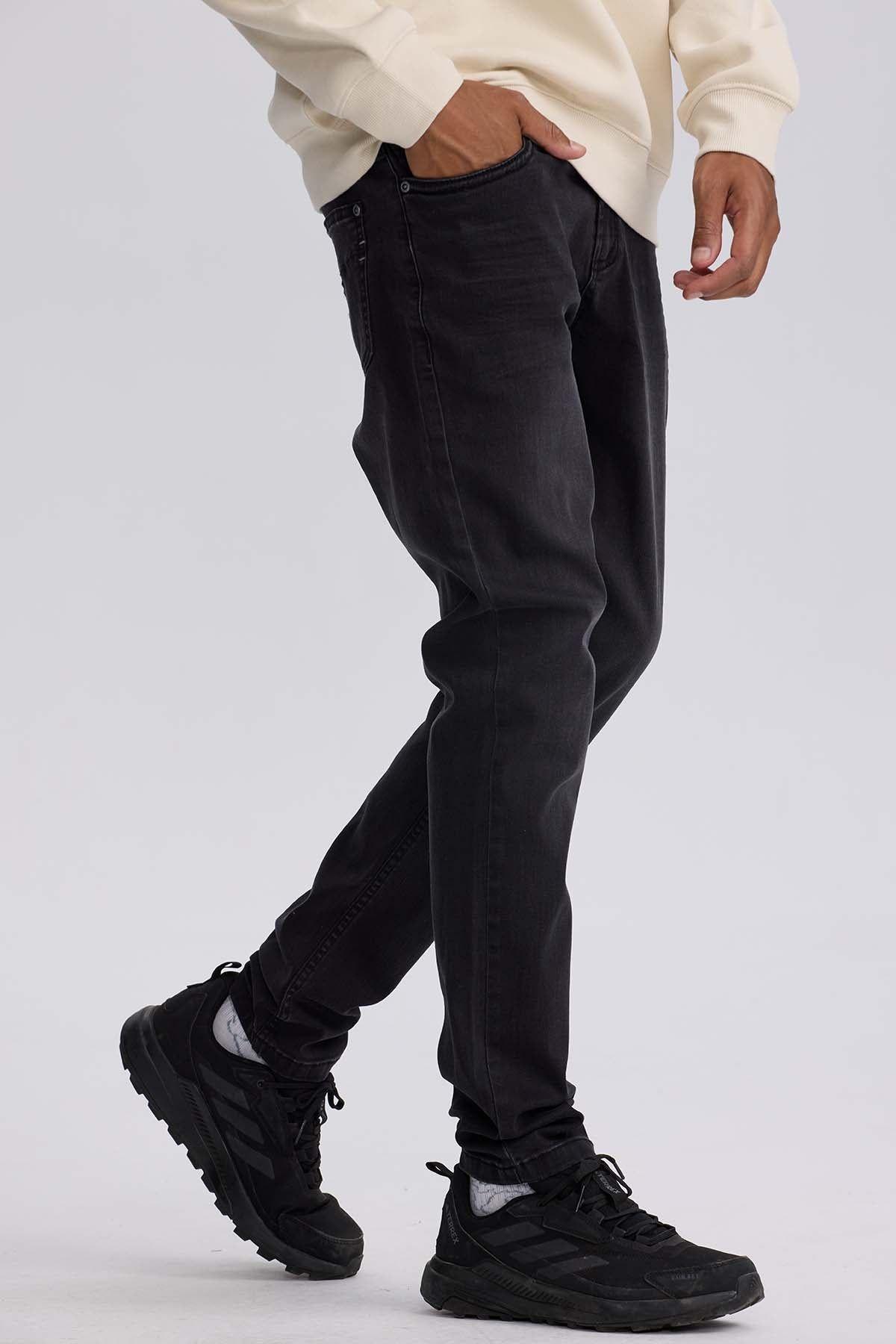 Jeans Hombre 101 Skinny Negro-1
