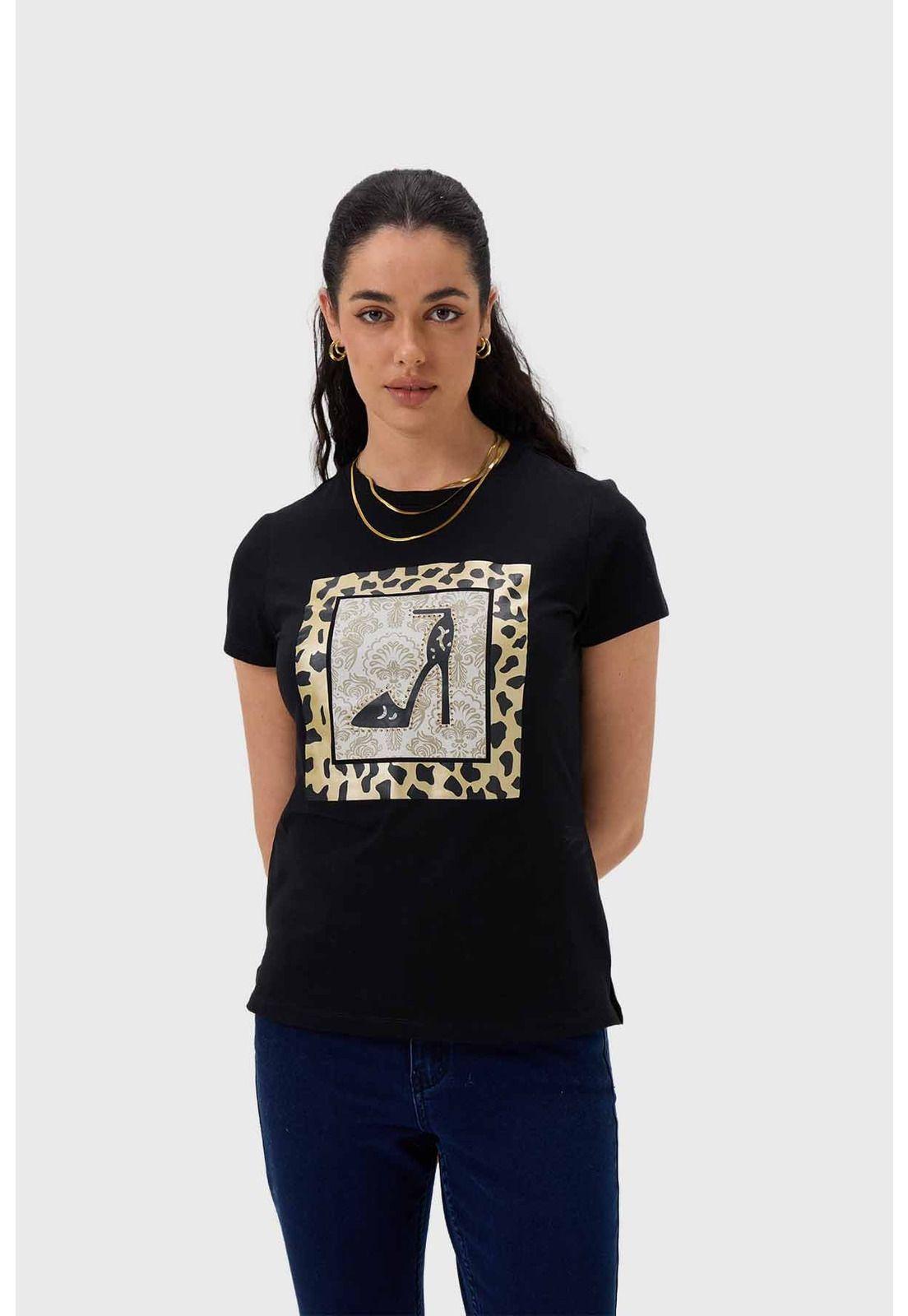 Polera Mujer Negro - VI-0