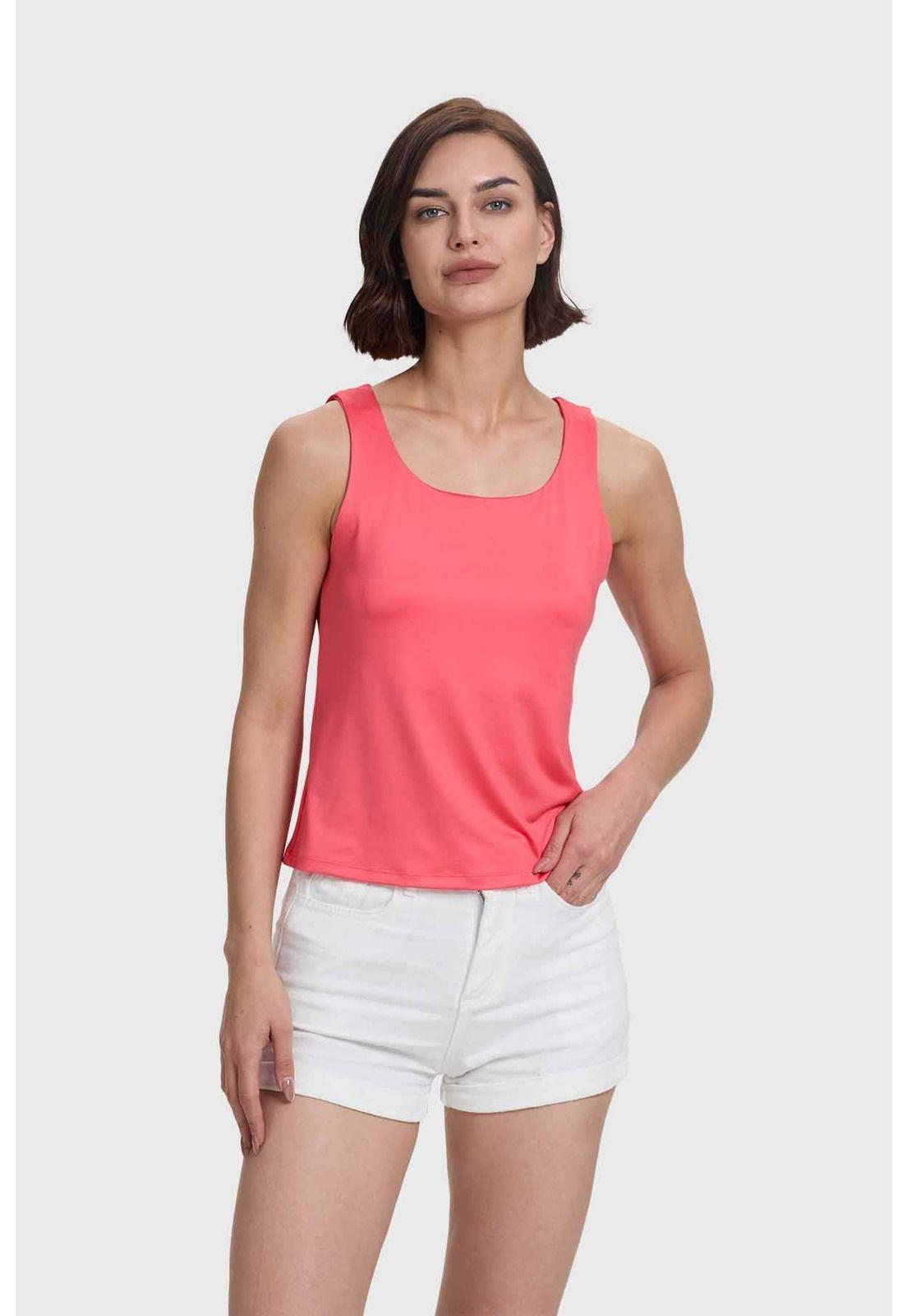Polera Mujer Coral-0