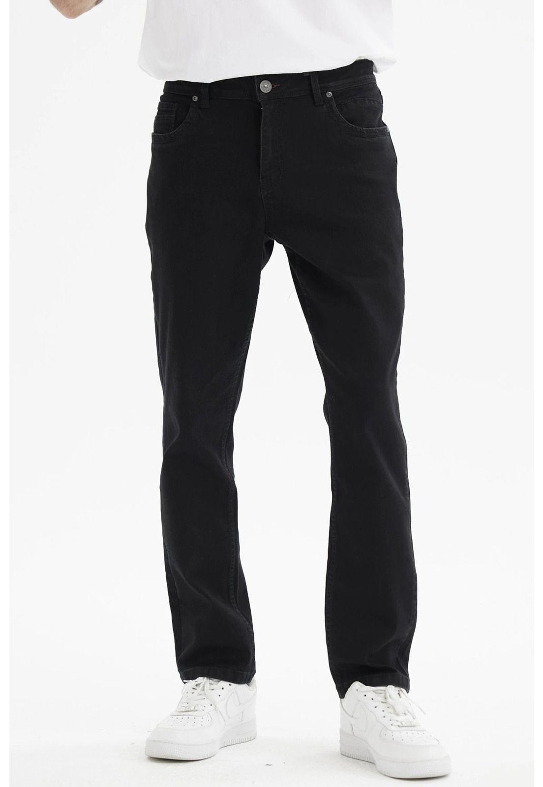 Jeans Hombre Slim 701 Negro-0