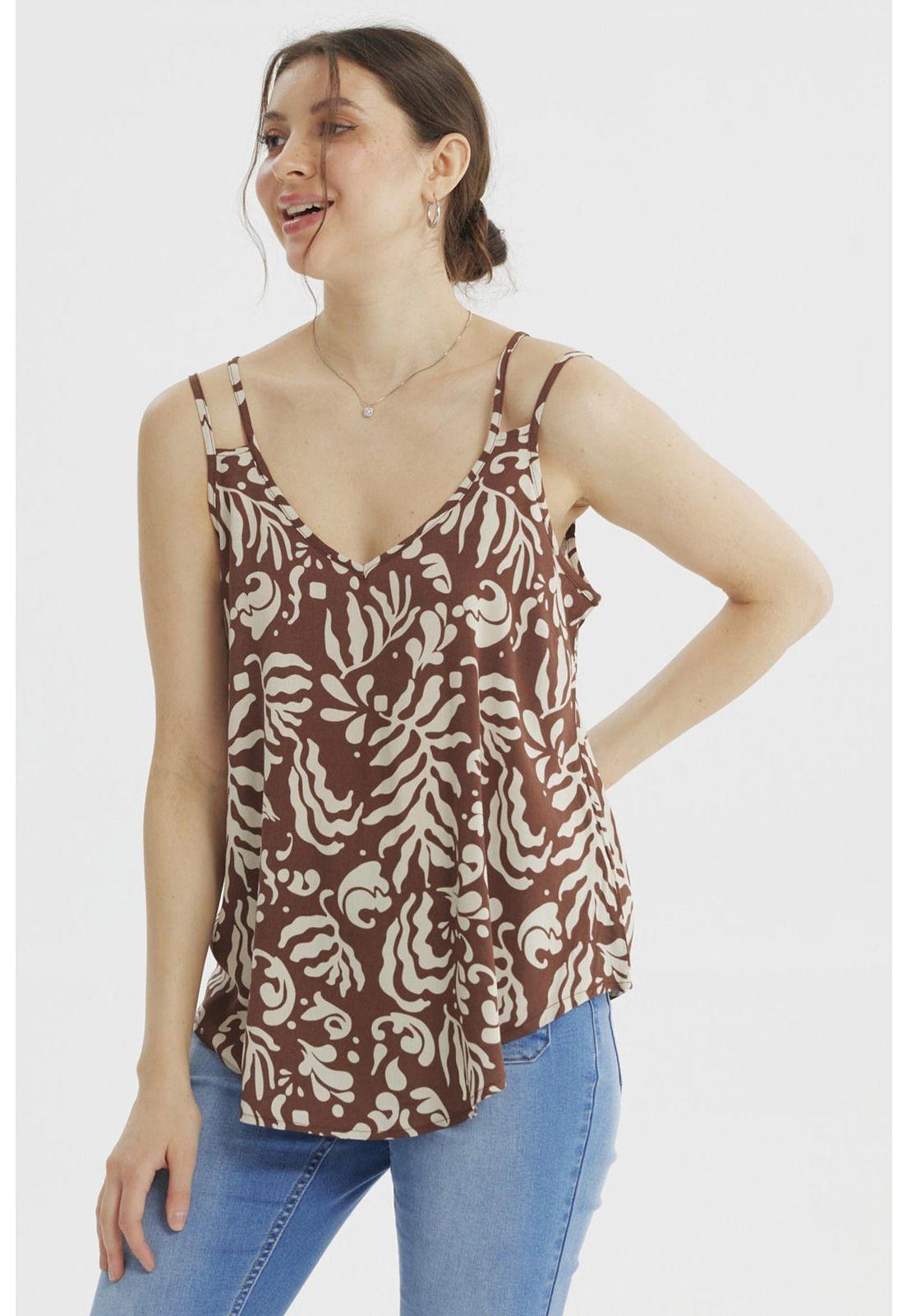 Peto Mujer Slim Café Claro-1