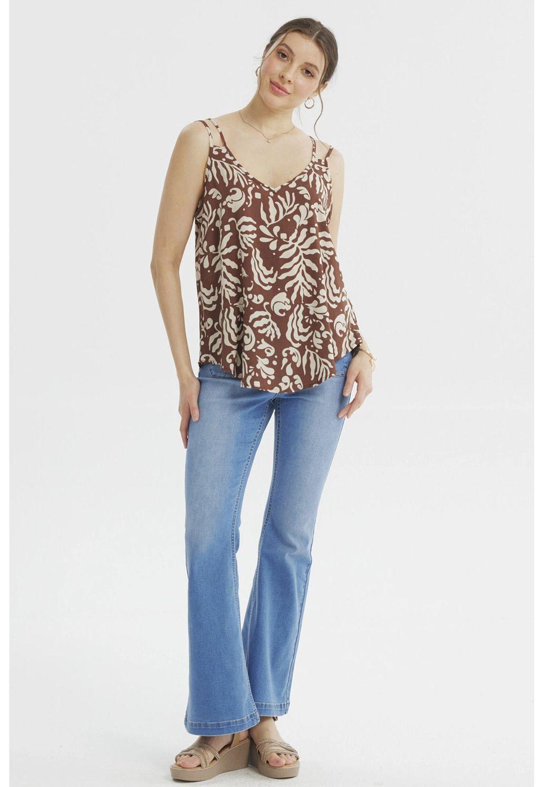 Peto Mujer Slim Café Claro-3