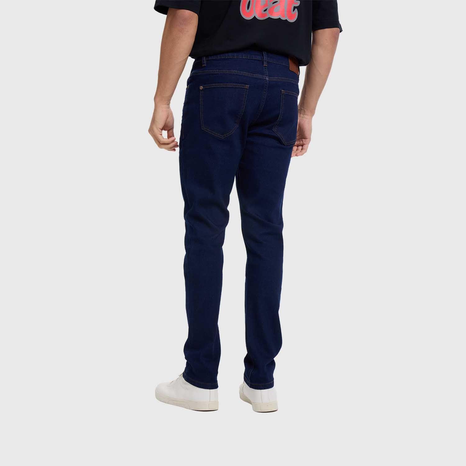 Jeans Hombre Slim Color Azul Marino III  Fashion's Park-2