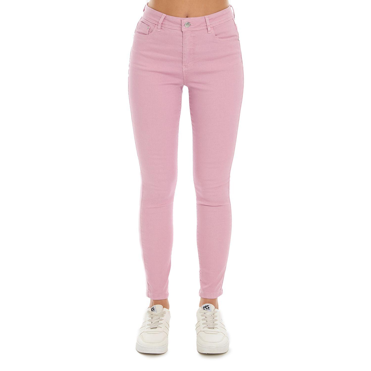 Jeans Mujer Emilia Rosado Fashion's Park-0