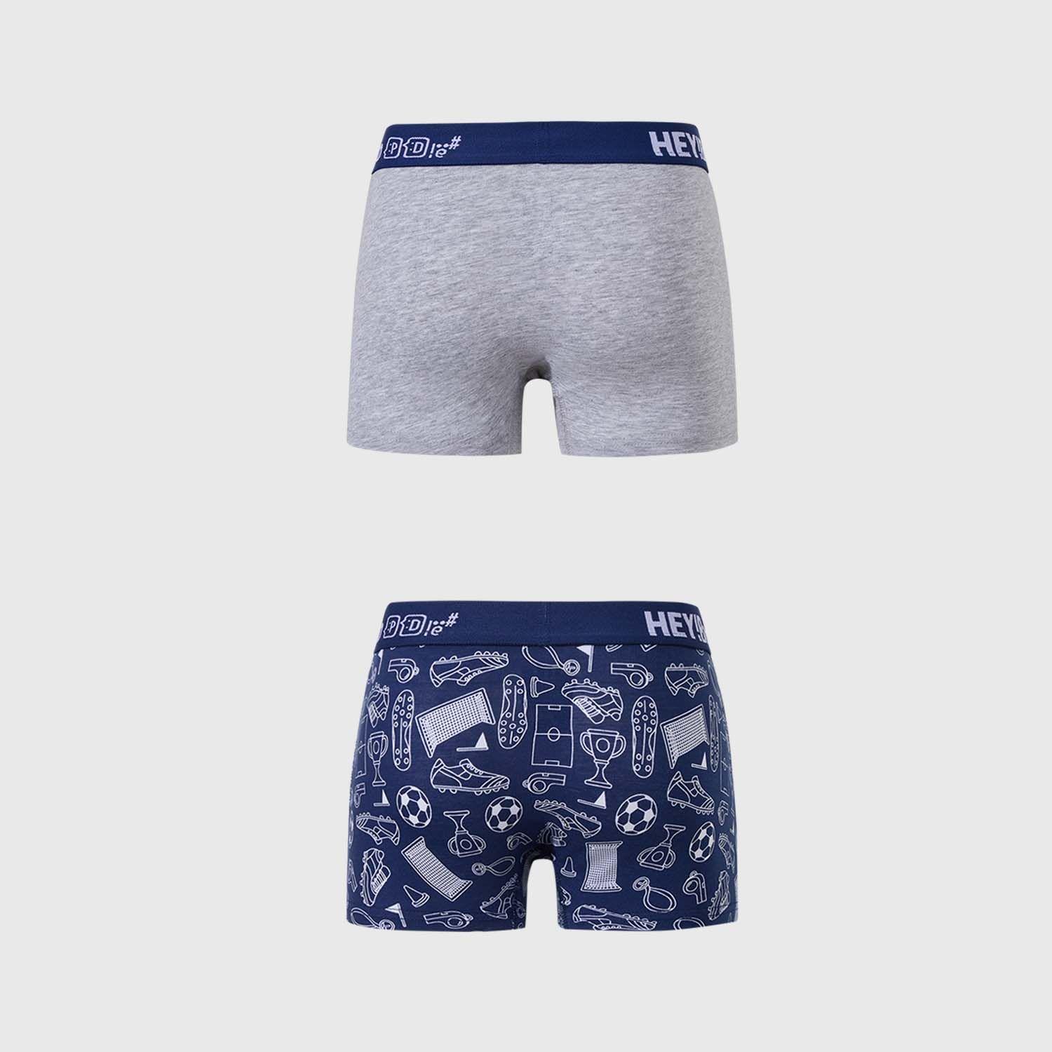 Boxer Niño Bipack Full Rapport Gris Fashion's Park-1