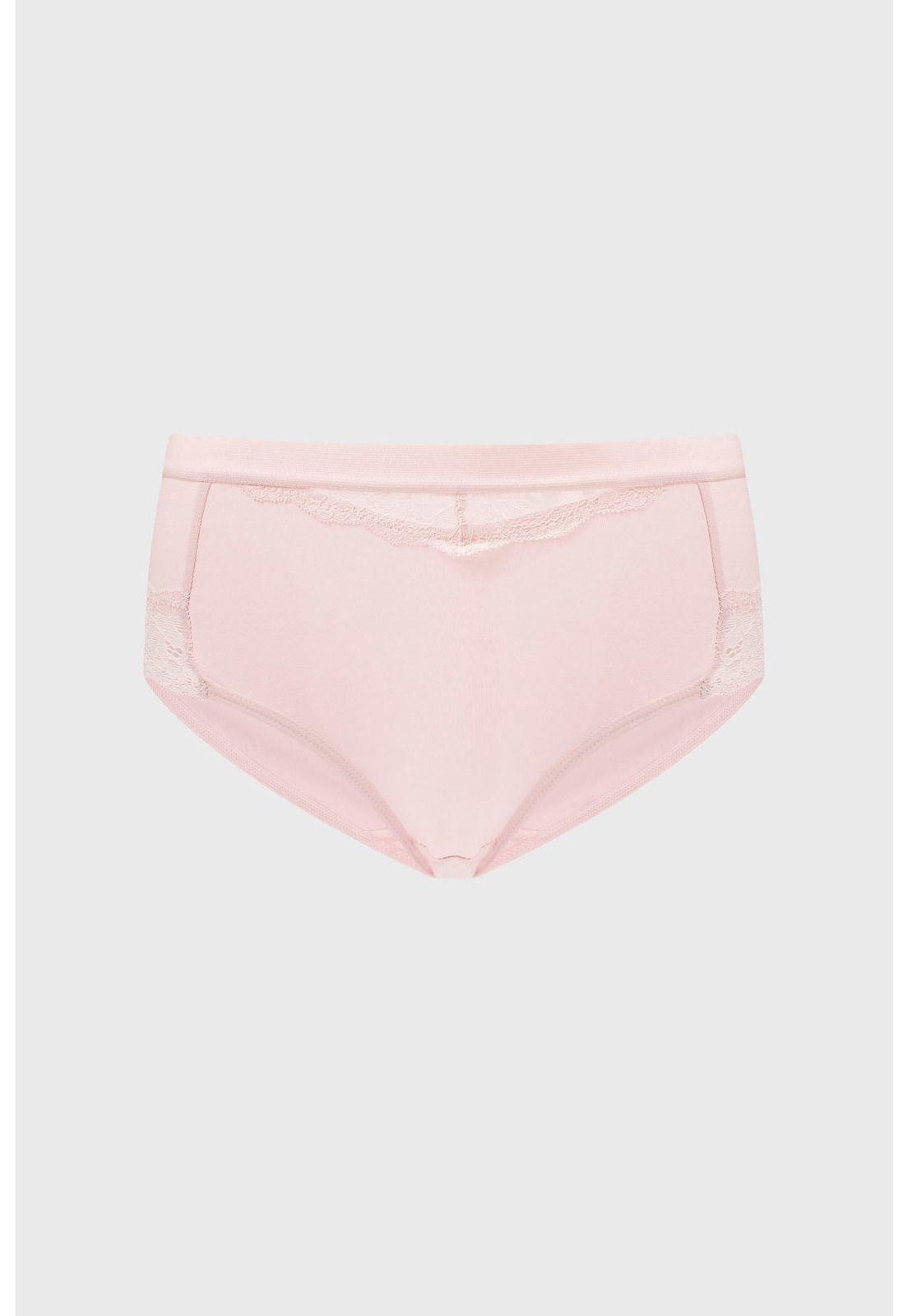 Calzón Mujer Tiro Alto Palo Rosa-0