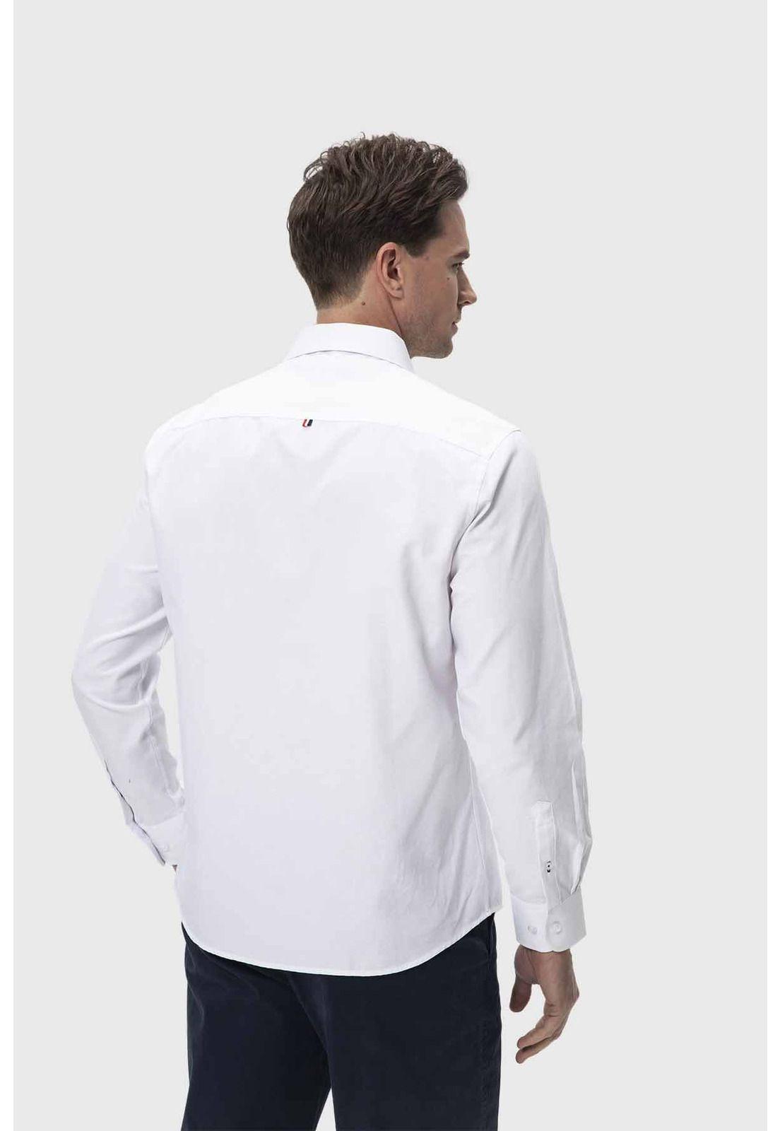 Camisa Hombre Oxford Blanco - ll-2