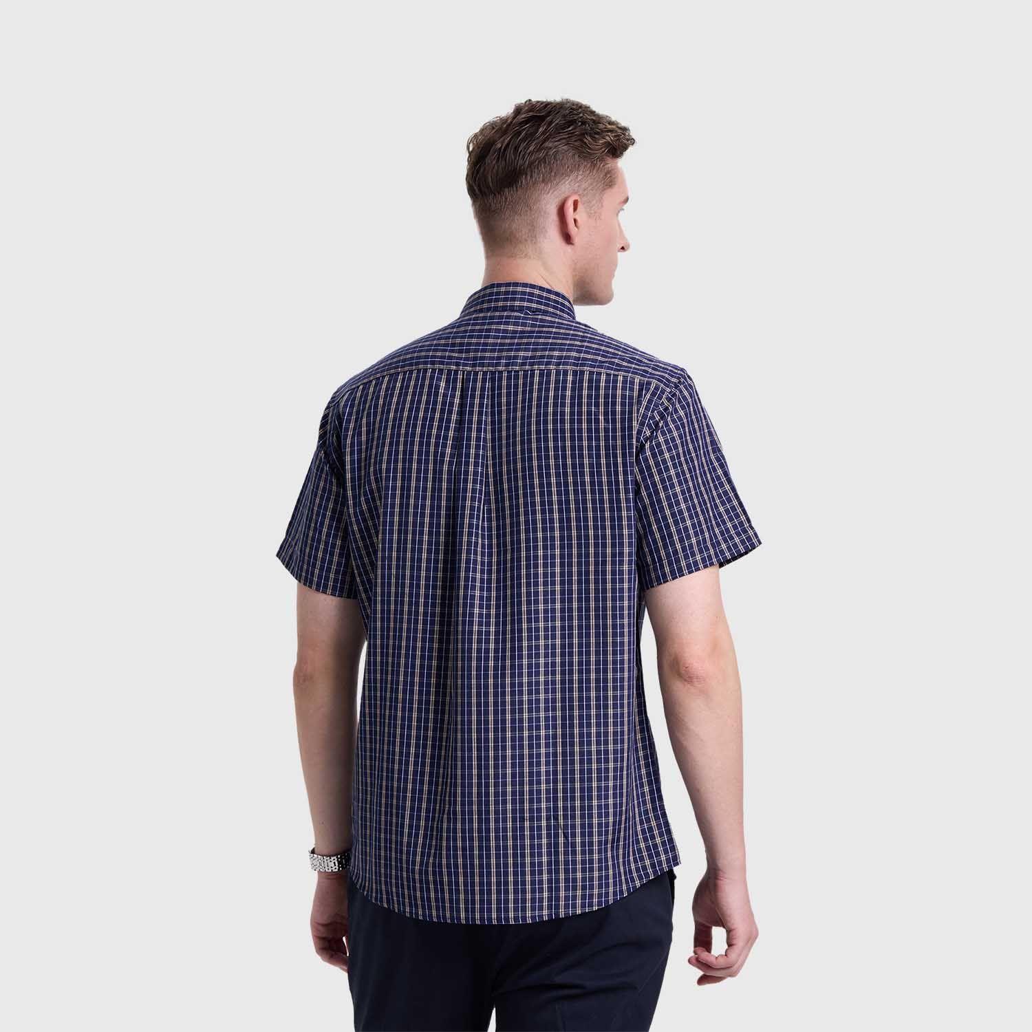 Camisa Hombre Rapport Casual Azul Fashion's Park-2