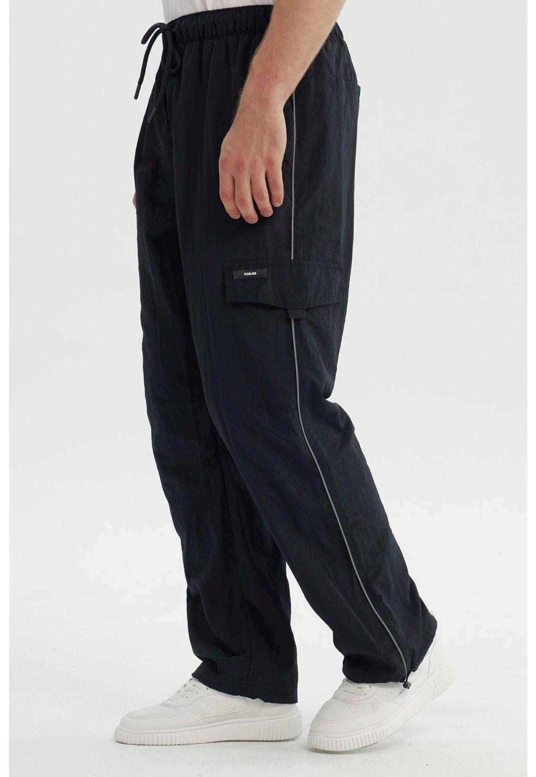 Pantalón Buzo Hombre Clásico Negro - lV-1
