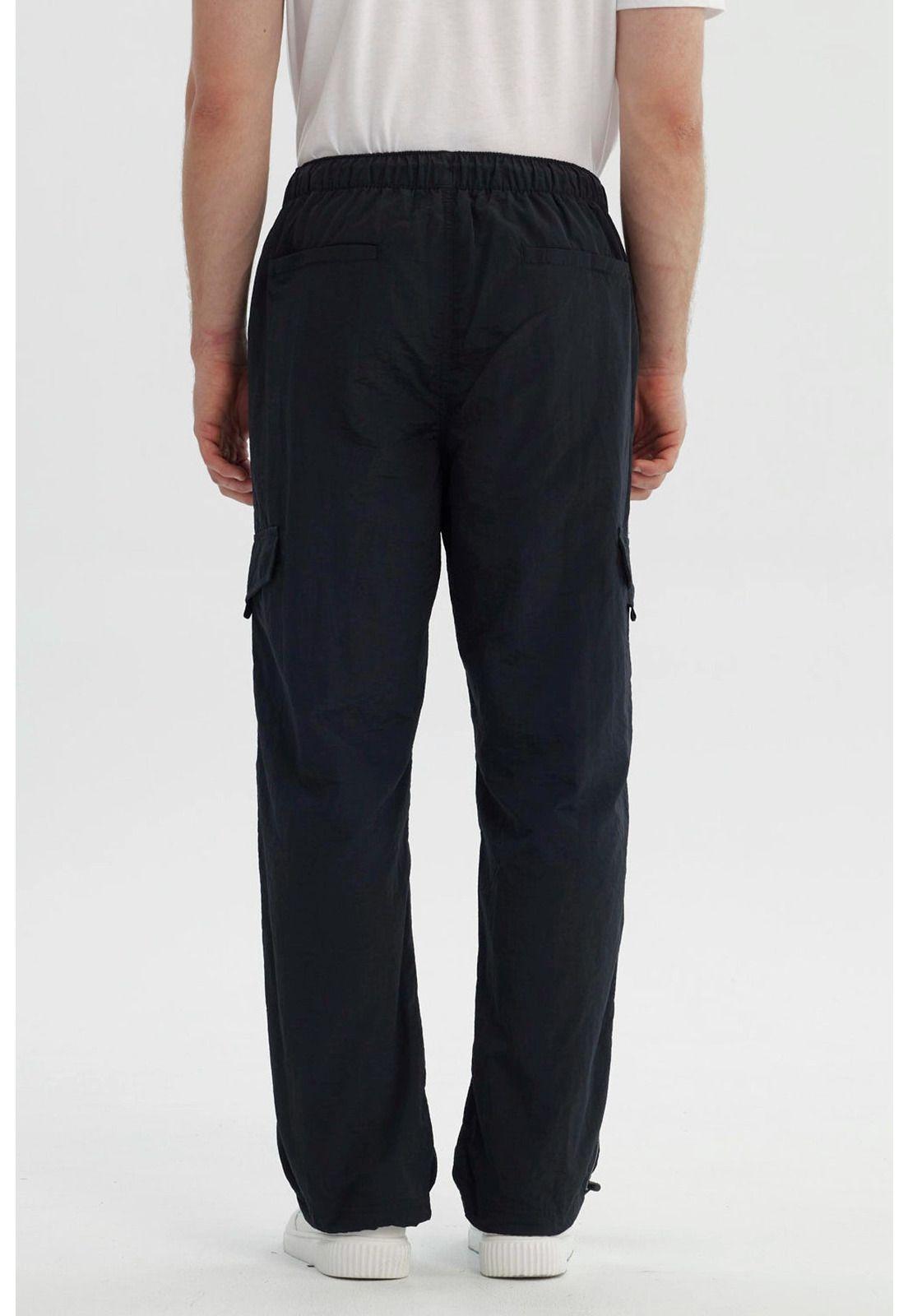 Pantalón Buzo Hombre Clásico Negro - lV-2