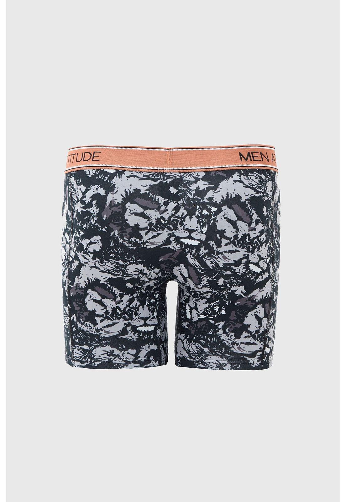 Bóxer Hombre Bipack Negro-2