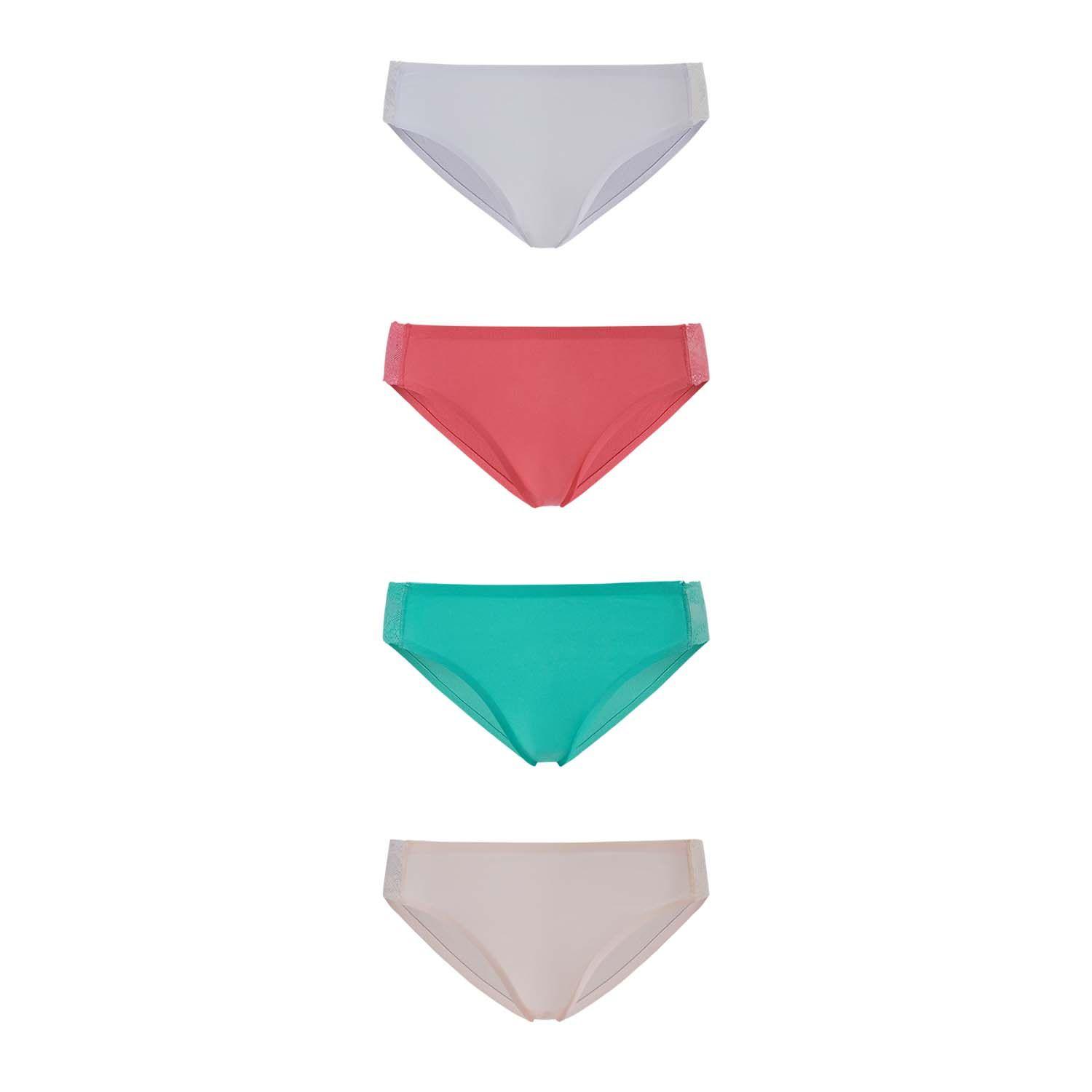 Calzón Mujer Bikini Detalle Costado Rosa Fashion's Park-0