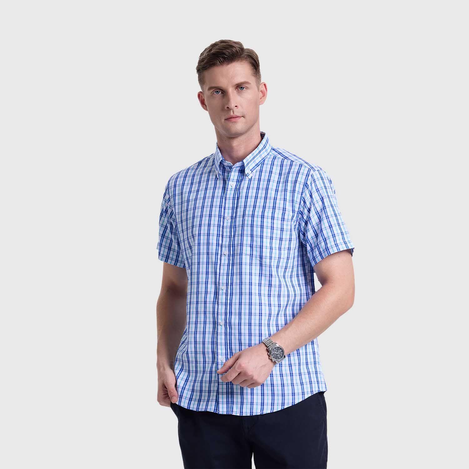 Camisa Hombre Rapport Regalo Turquesa Fashion's Park-1