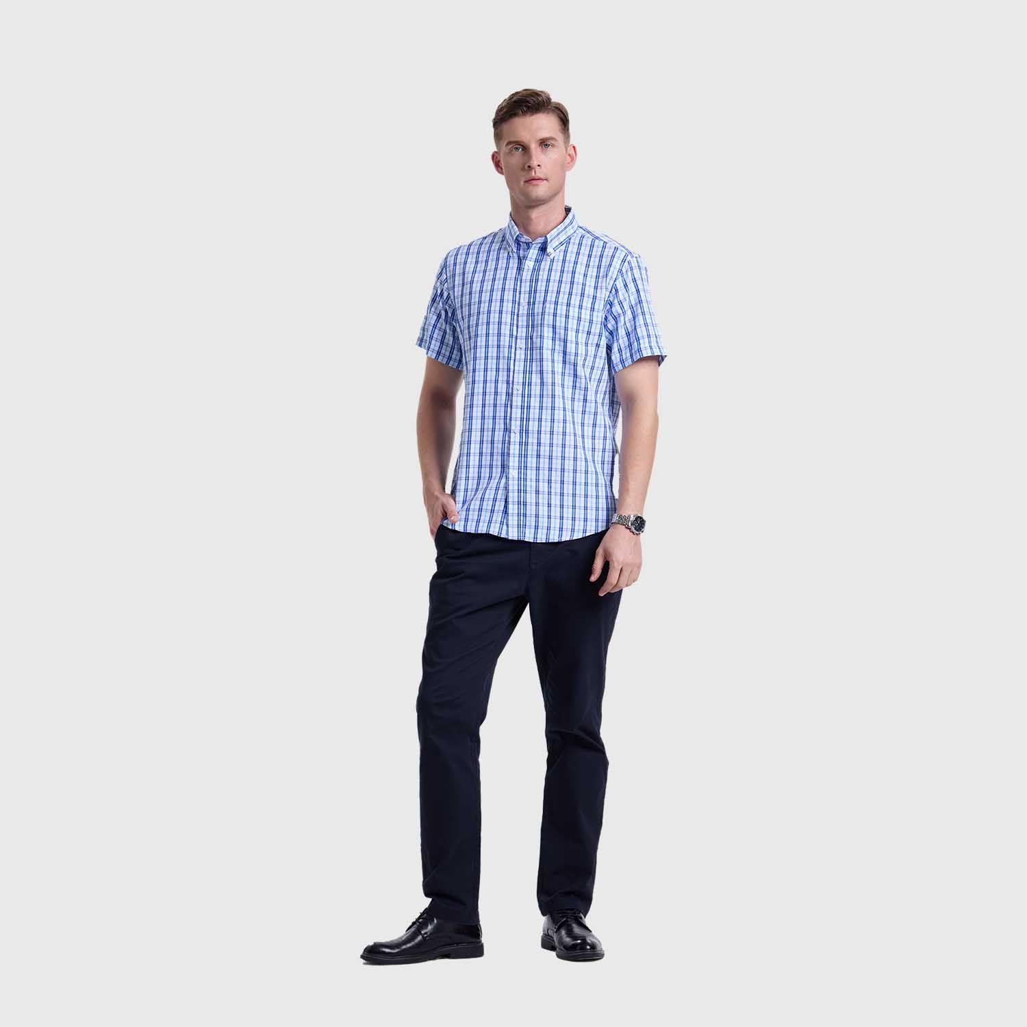 Camisa Hombre Rapport Regalo Turquesa Fashion's Park-3