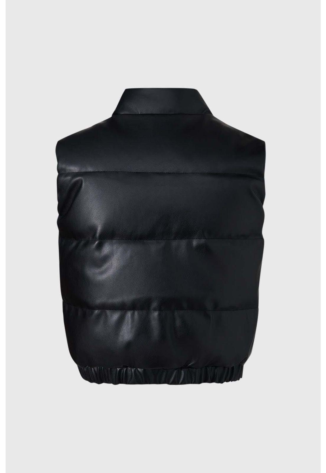 Parka Niña Puffa Negro-1