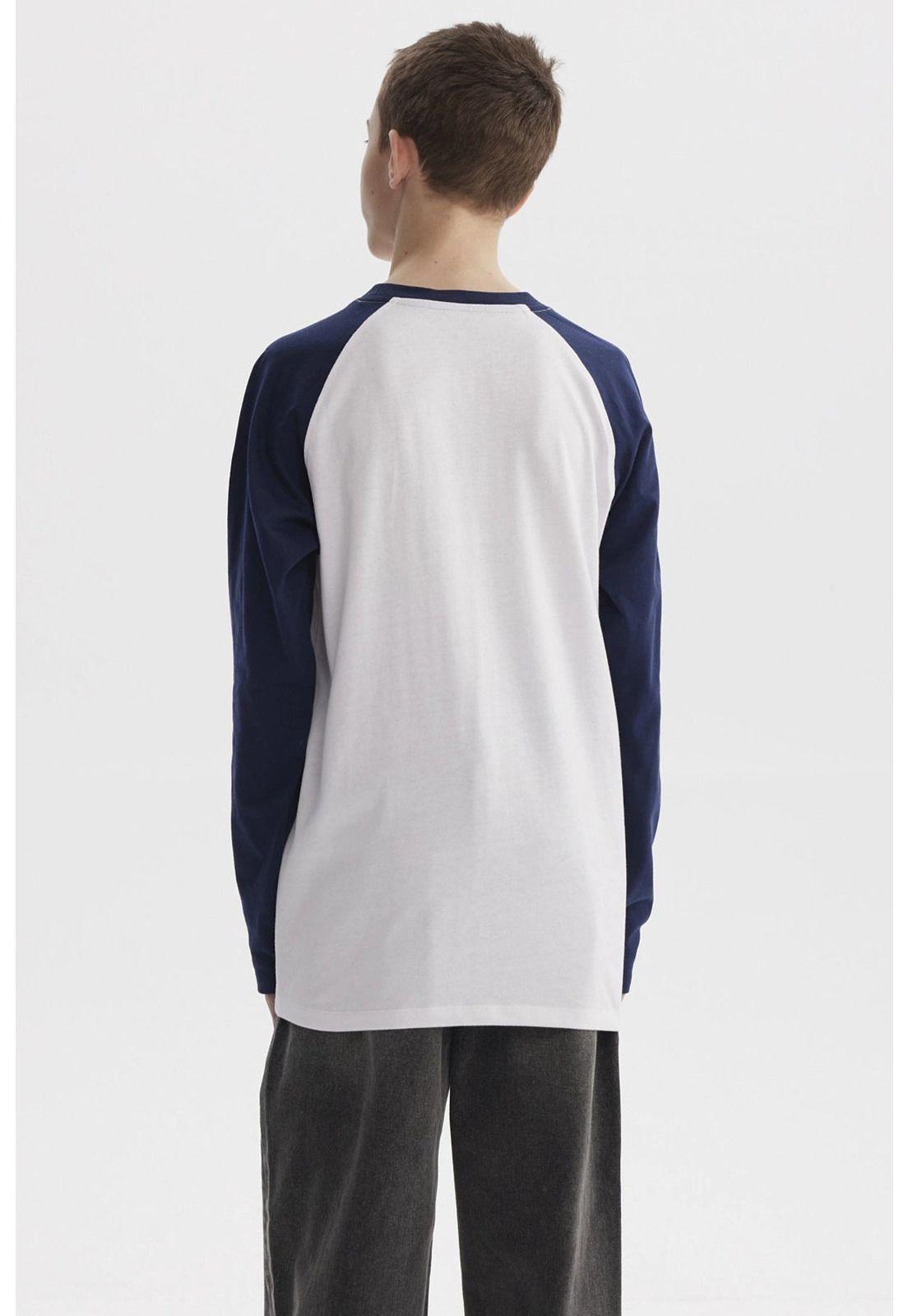 Polera Niño Print Blanco - Vll-2