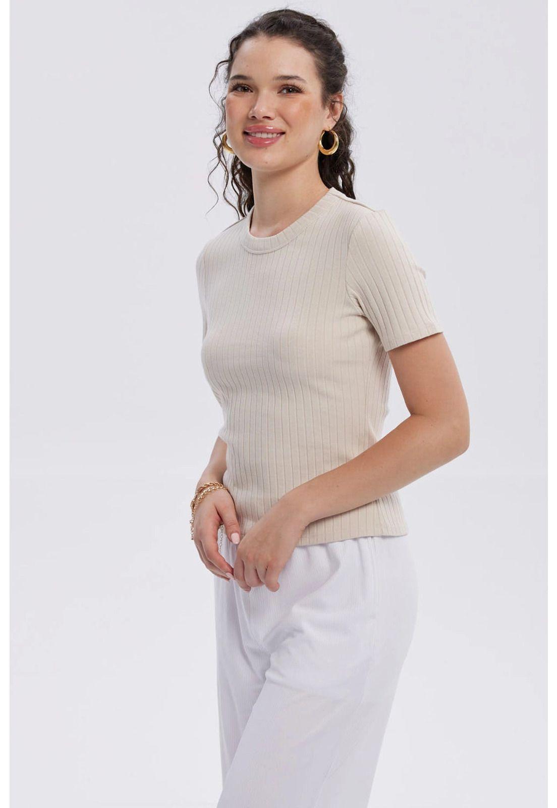 Polera Mujer Rib Crop Lisa Arena-1