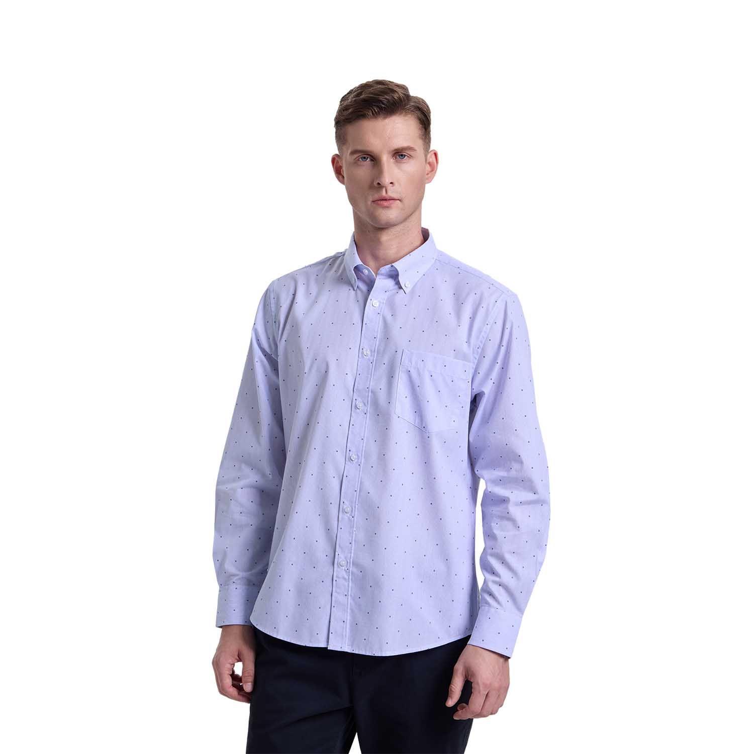 Camisa Hombre Fantasía Celeste Claro Fashion's Park-0