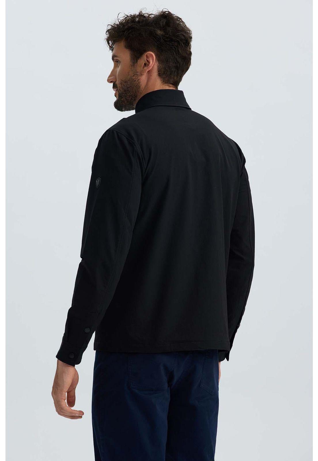 Chaqueta Hombre Detalle Negro-2