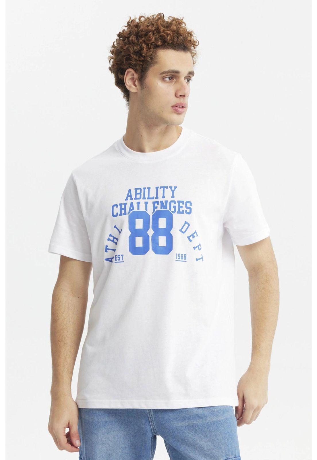 Polera Hombre Slim Blanco - Vl-0