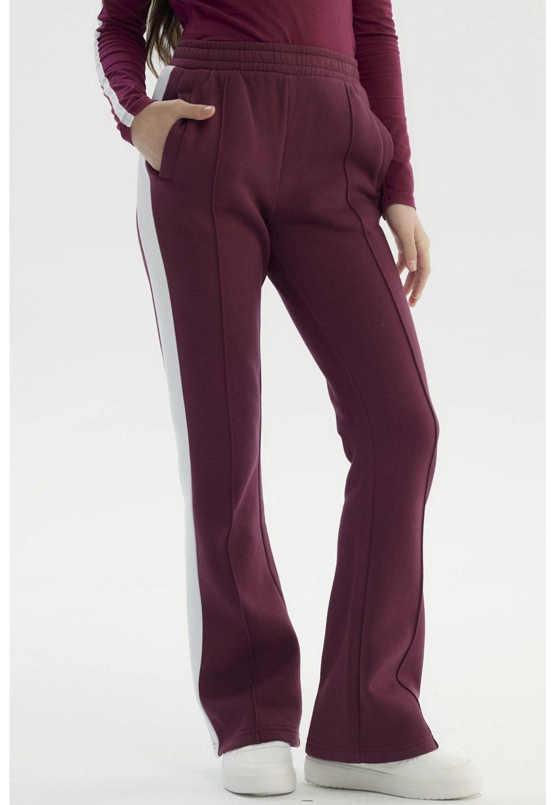 Calza Niña Flare Rojo-0