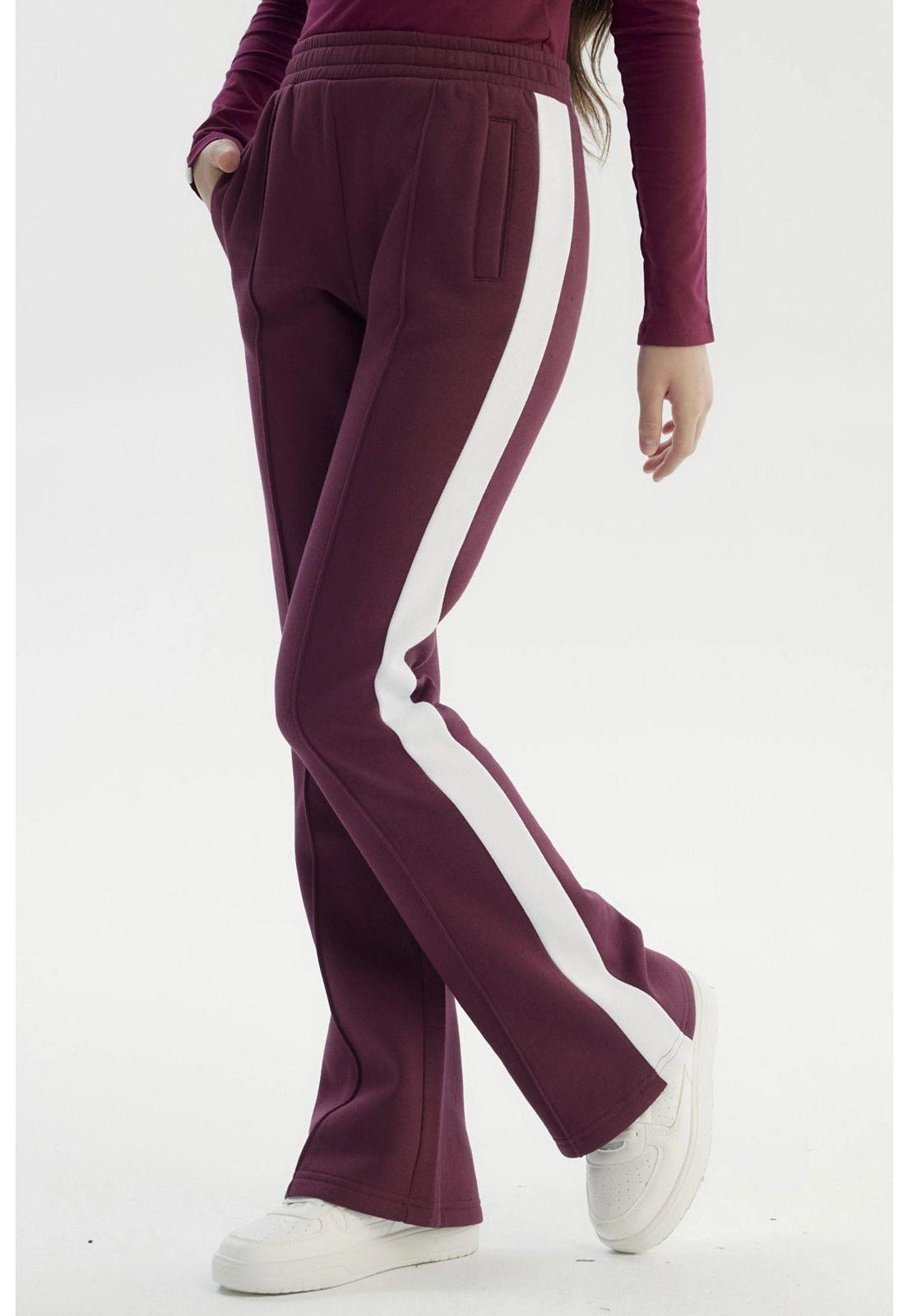 Calza Niña Flare Rojo-1