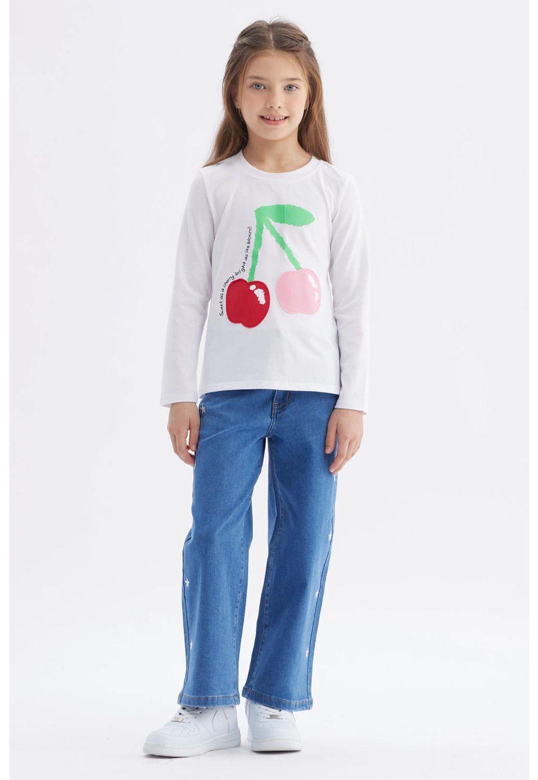 Polera Niña Toddler Print Blanco-3