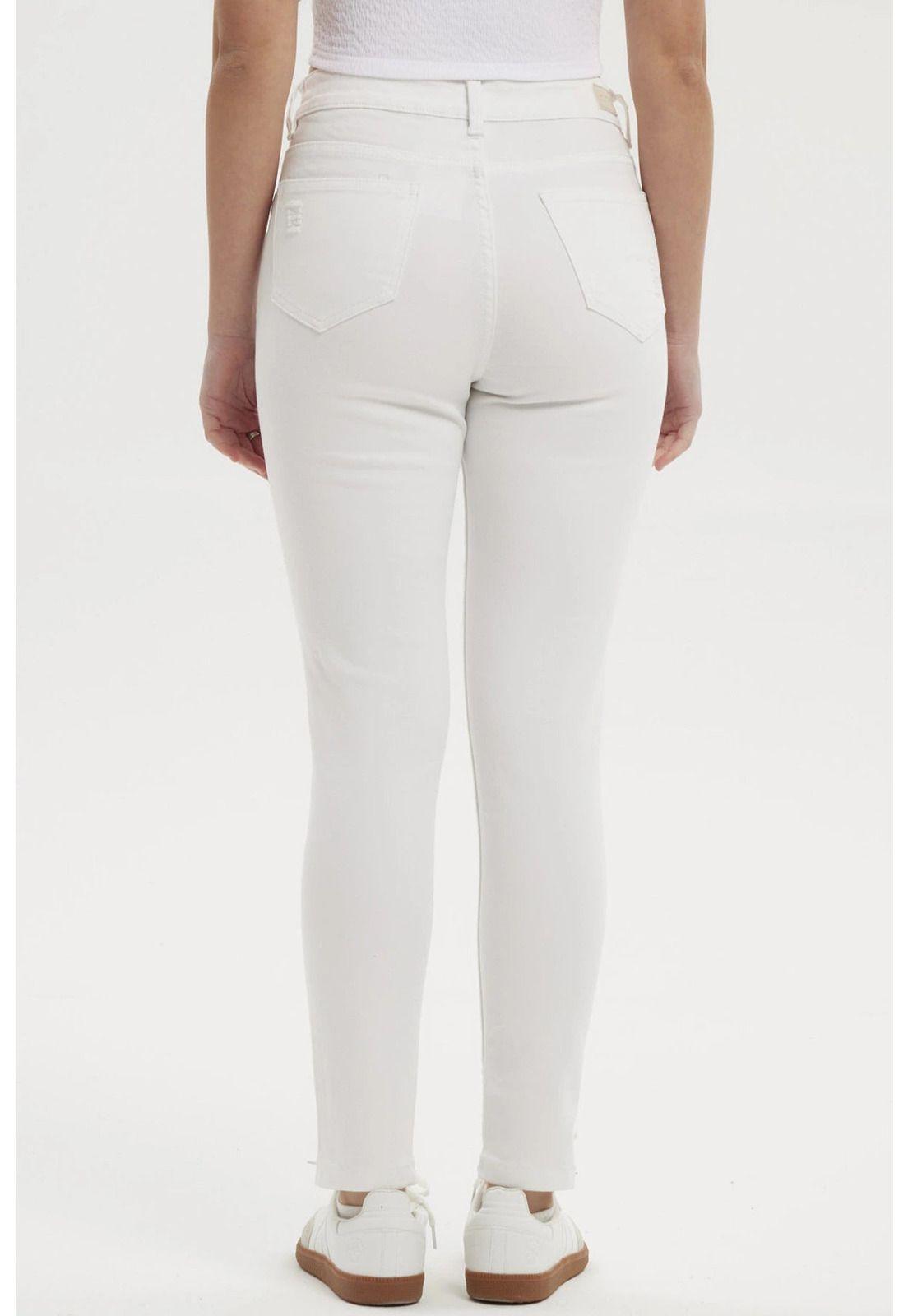 Jeans Mujer Super Skinny Lia Blanco-2