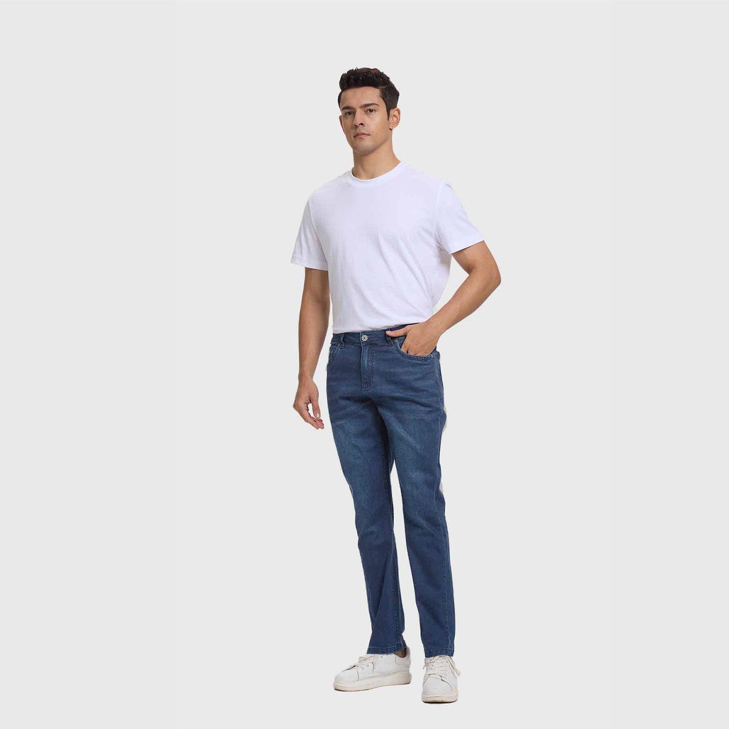 Jeans Hombre Slim 701 Azul Fashion's Park-3