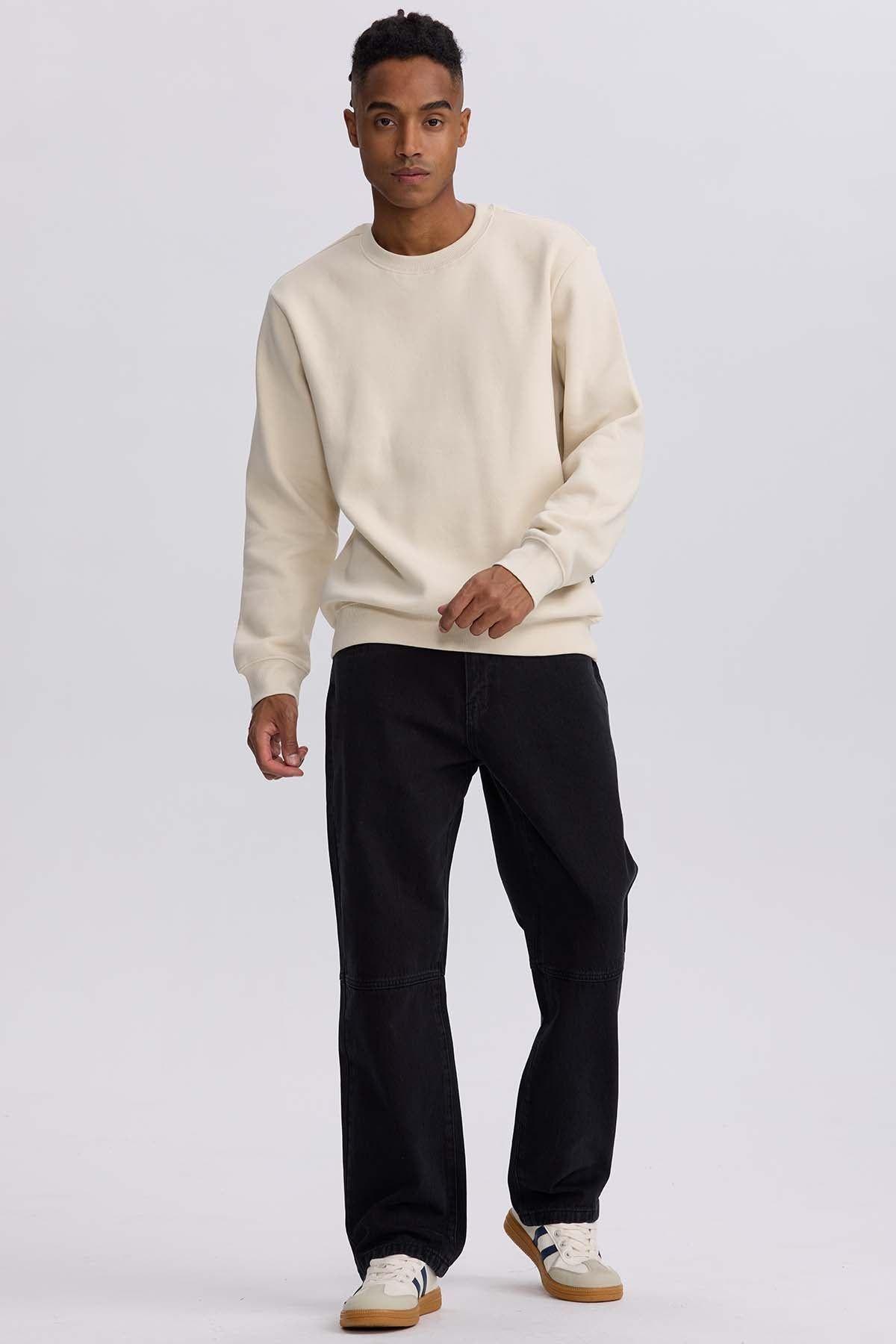 Jeans Hombre Retro Skater Negro-3