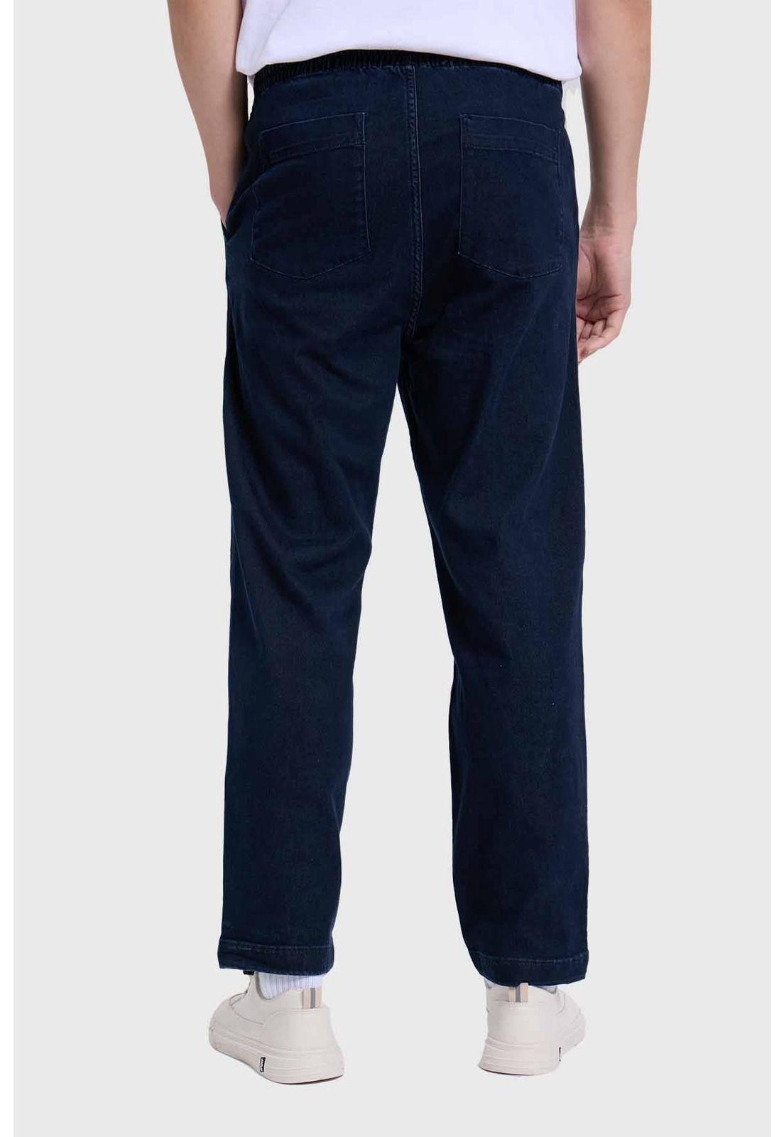 Jeans Hombre Suave Azul Medio-2