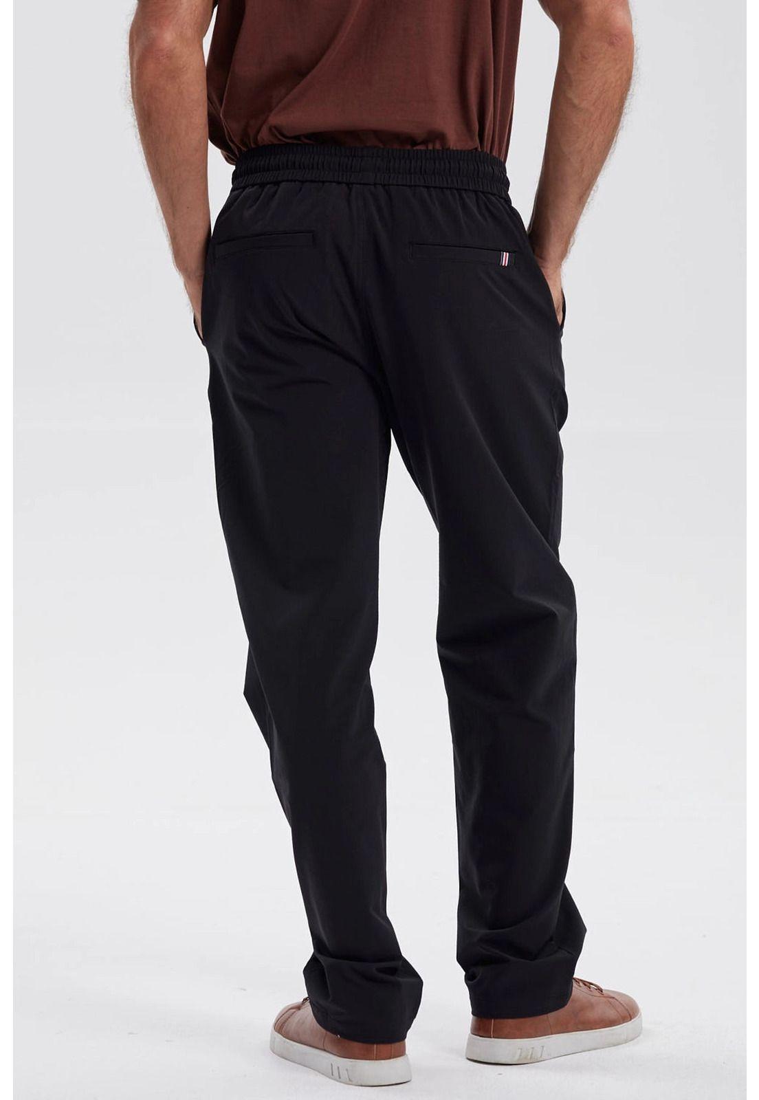 Pantalón Hombre Chino Negro-2