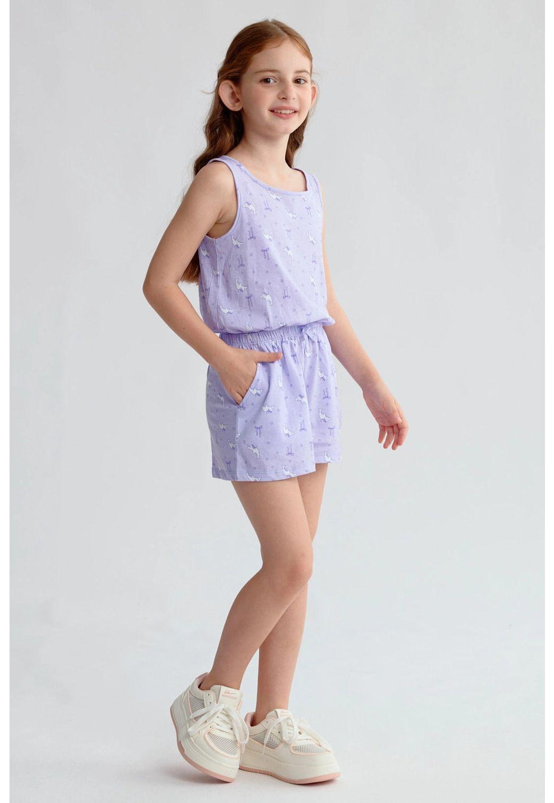 Enteritos Niña Toddler Básico Lila-2