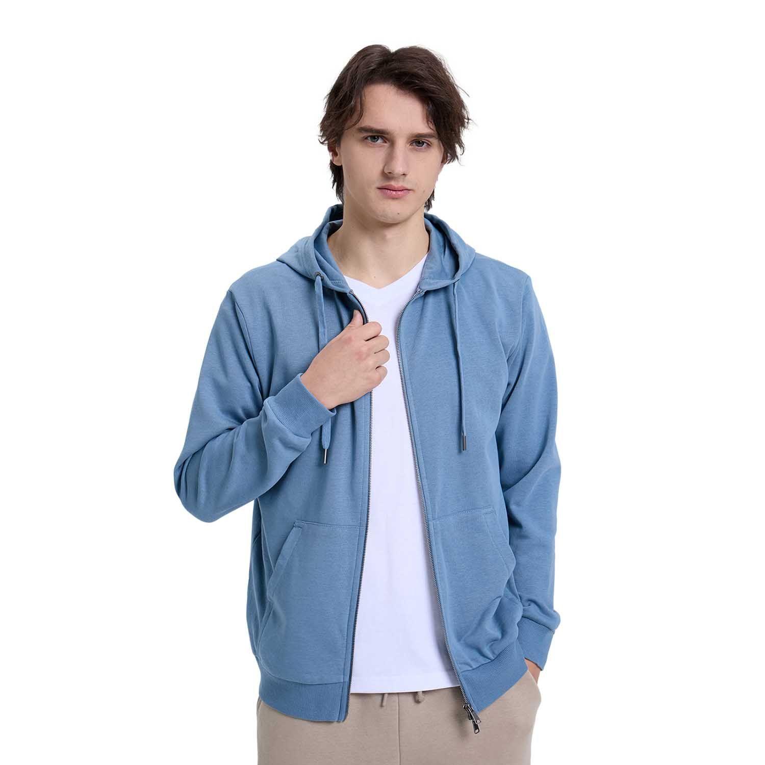 Polerón Hombre Básico Rider Azul Piedra Fashion´s Park-0