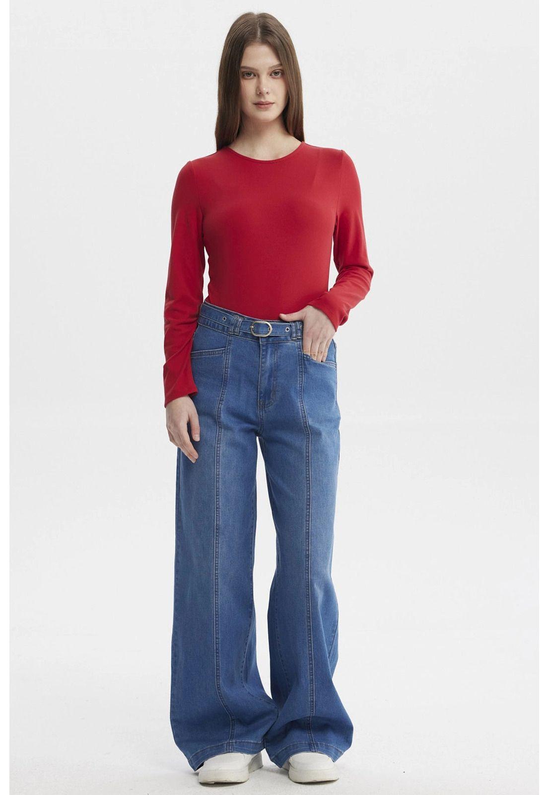 Polera Mujer Body Rojo - ll-3