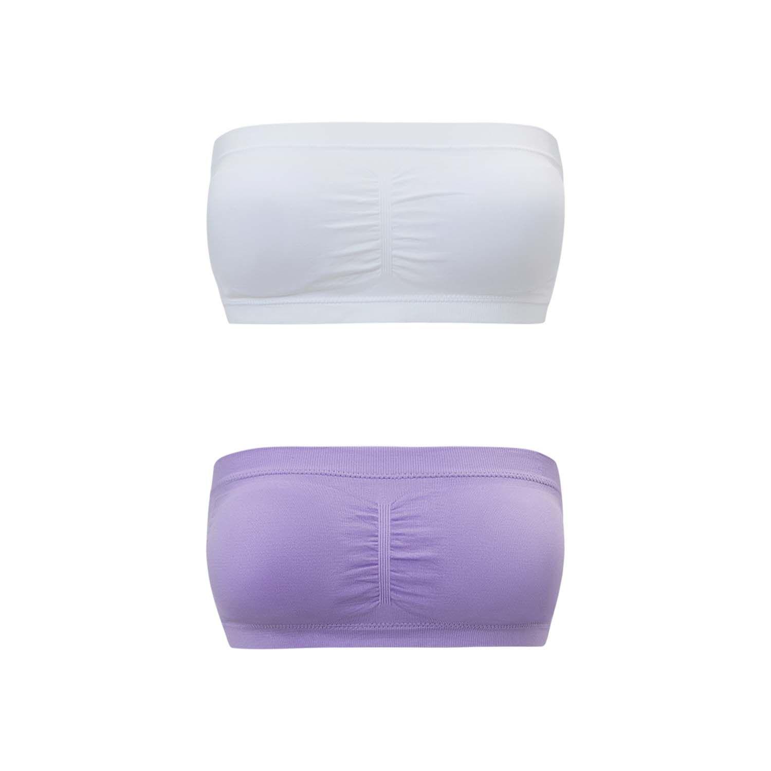 Sostén Mujer Bipack Strapless Lila Fashion's Park-0