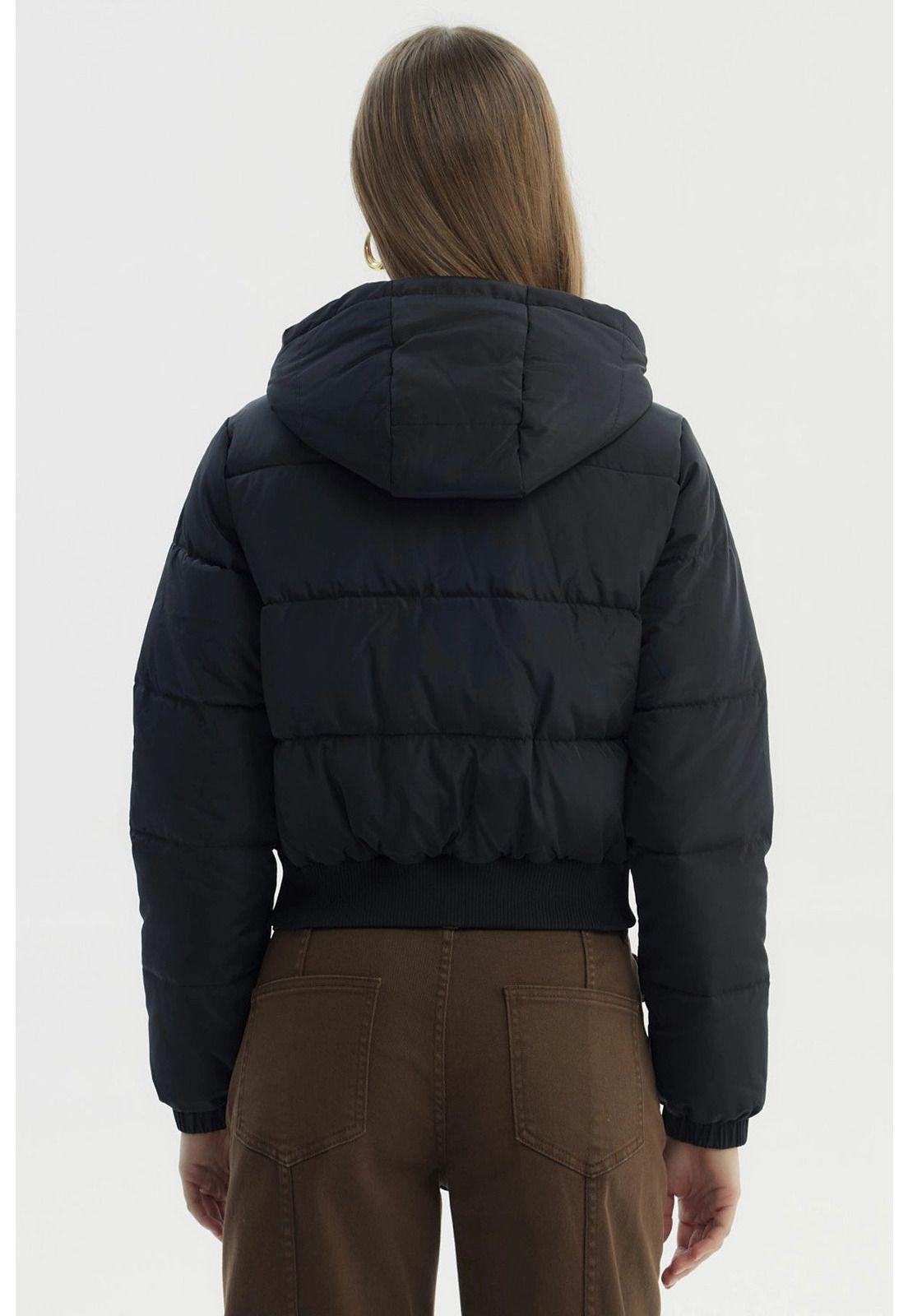 Parka Mujer Puffa Chiporro Negro - ll-2