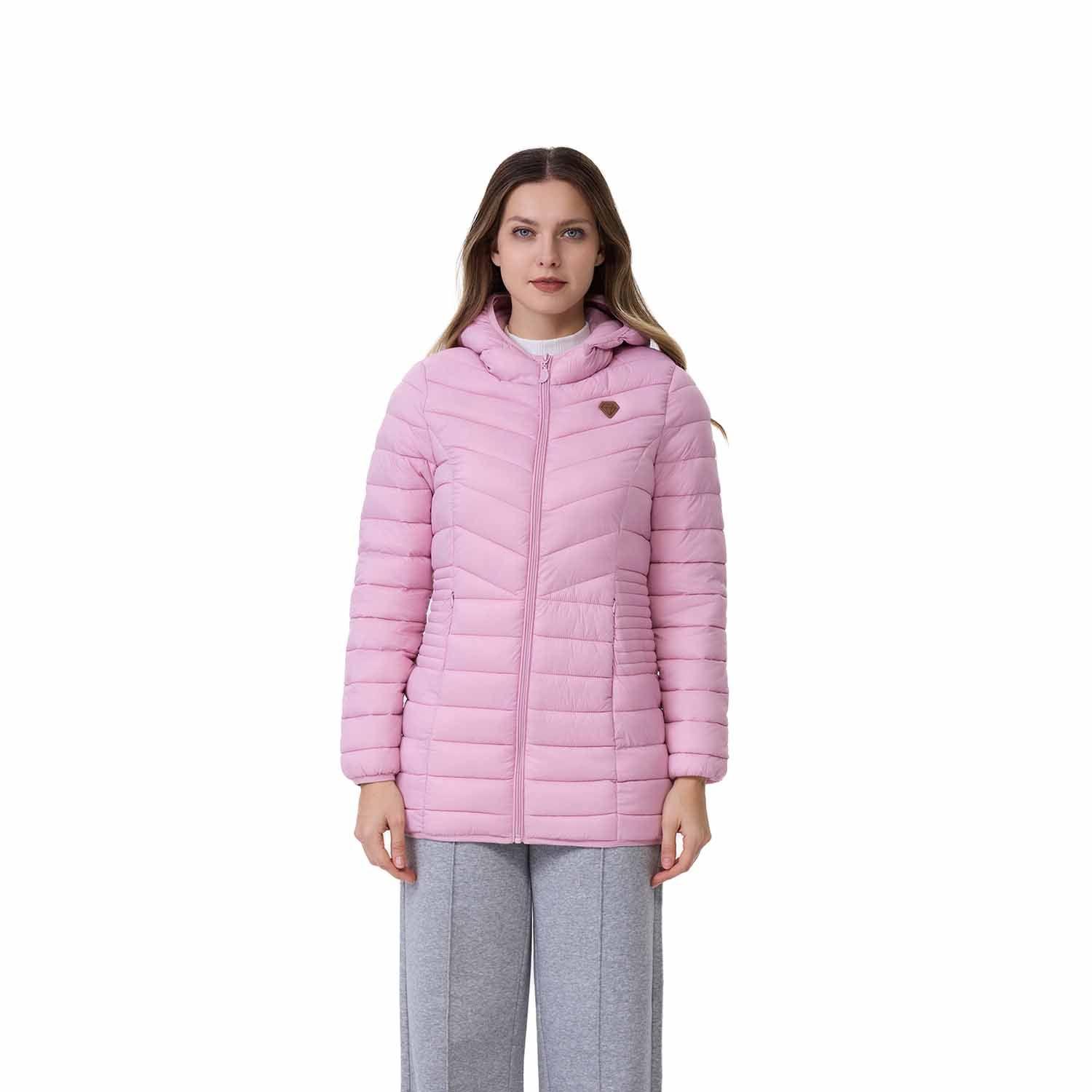 Parka Mujer Larga Palo Rosa Fashion´s Park-0
