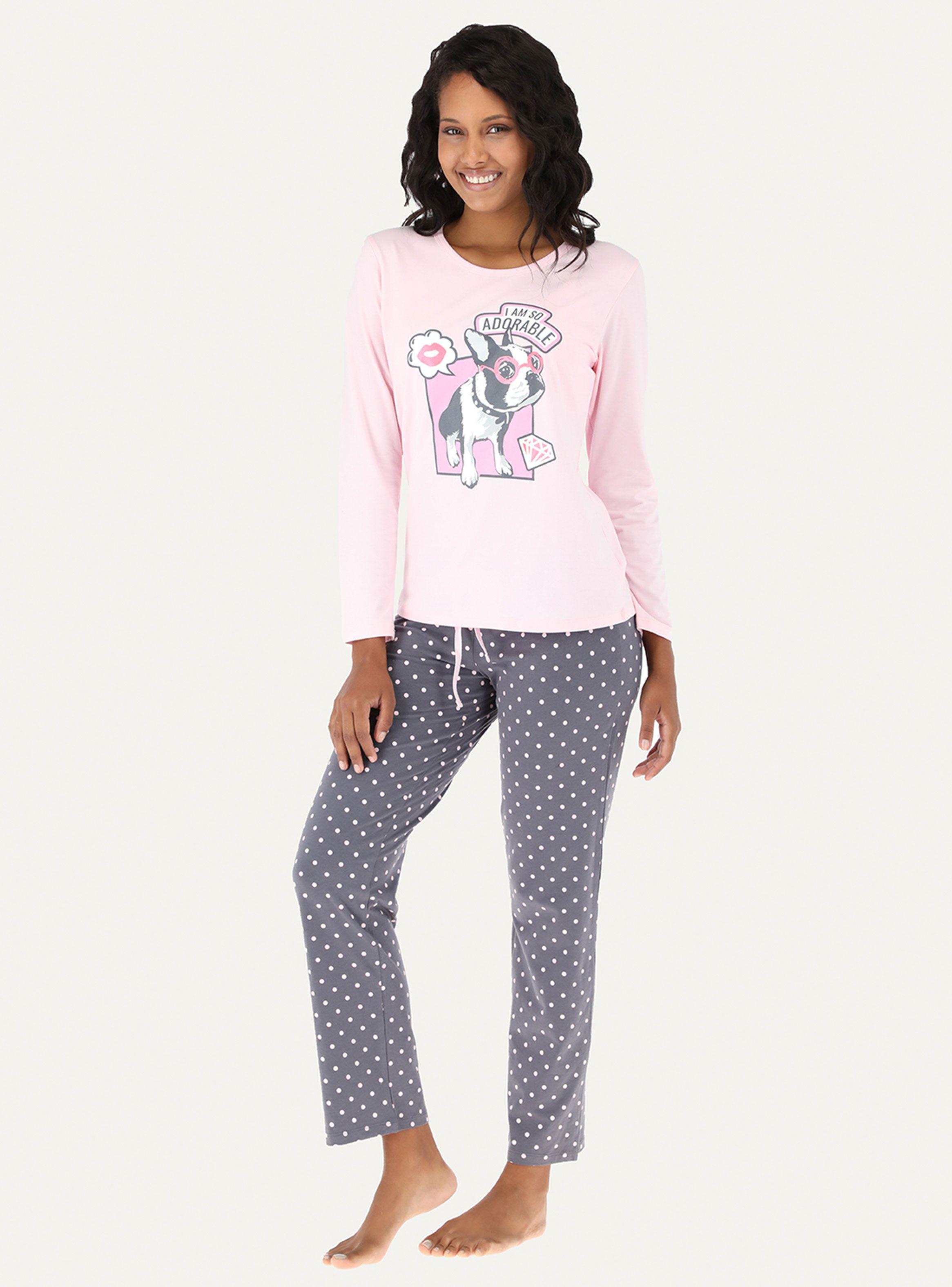 Pijama Dos Piezas Algodón 32675 Flores-0