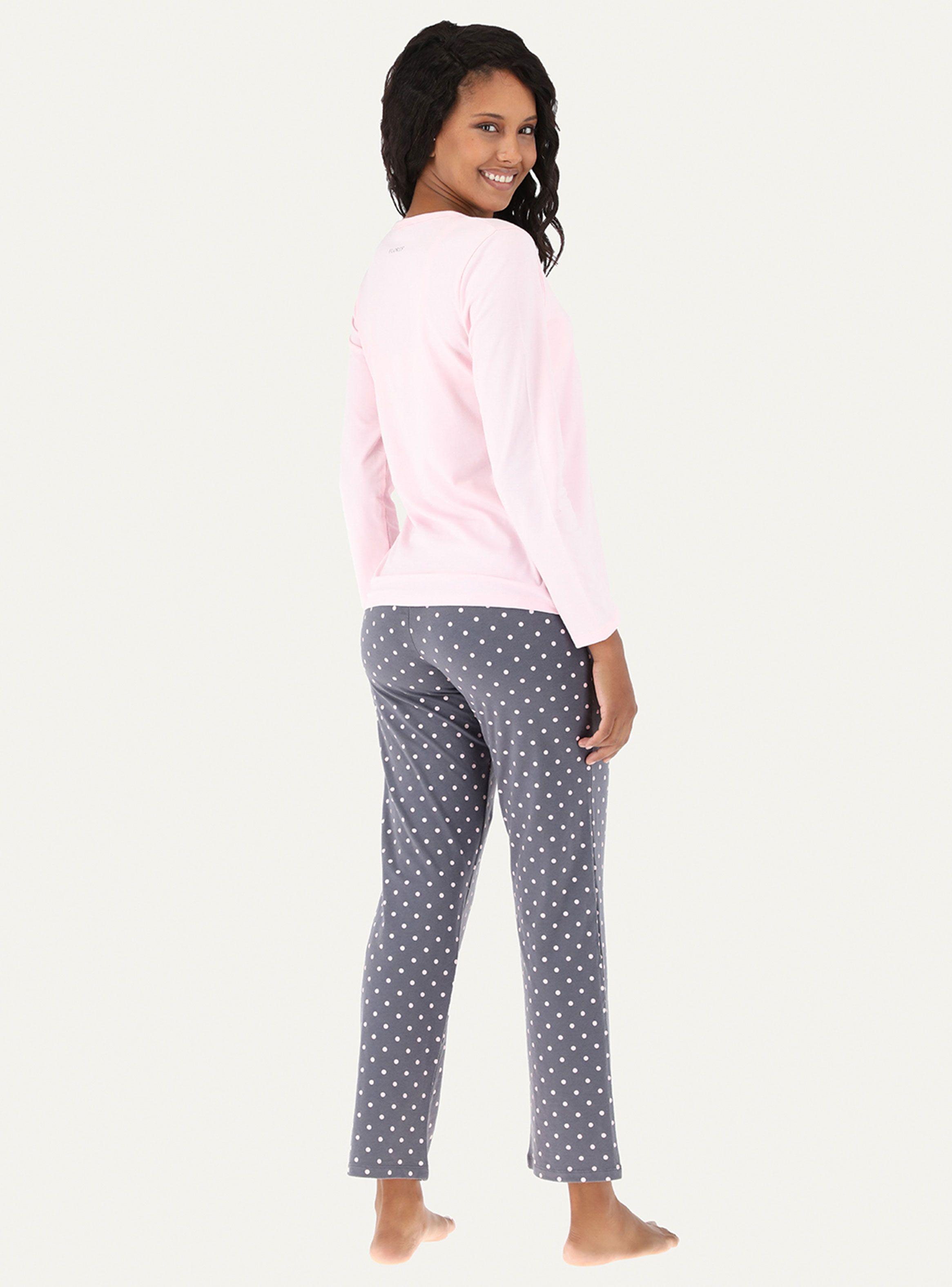 Pijama Dos Piezas Algodón 32675 Flores-1
