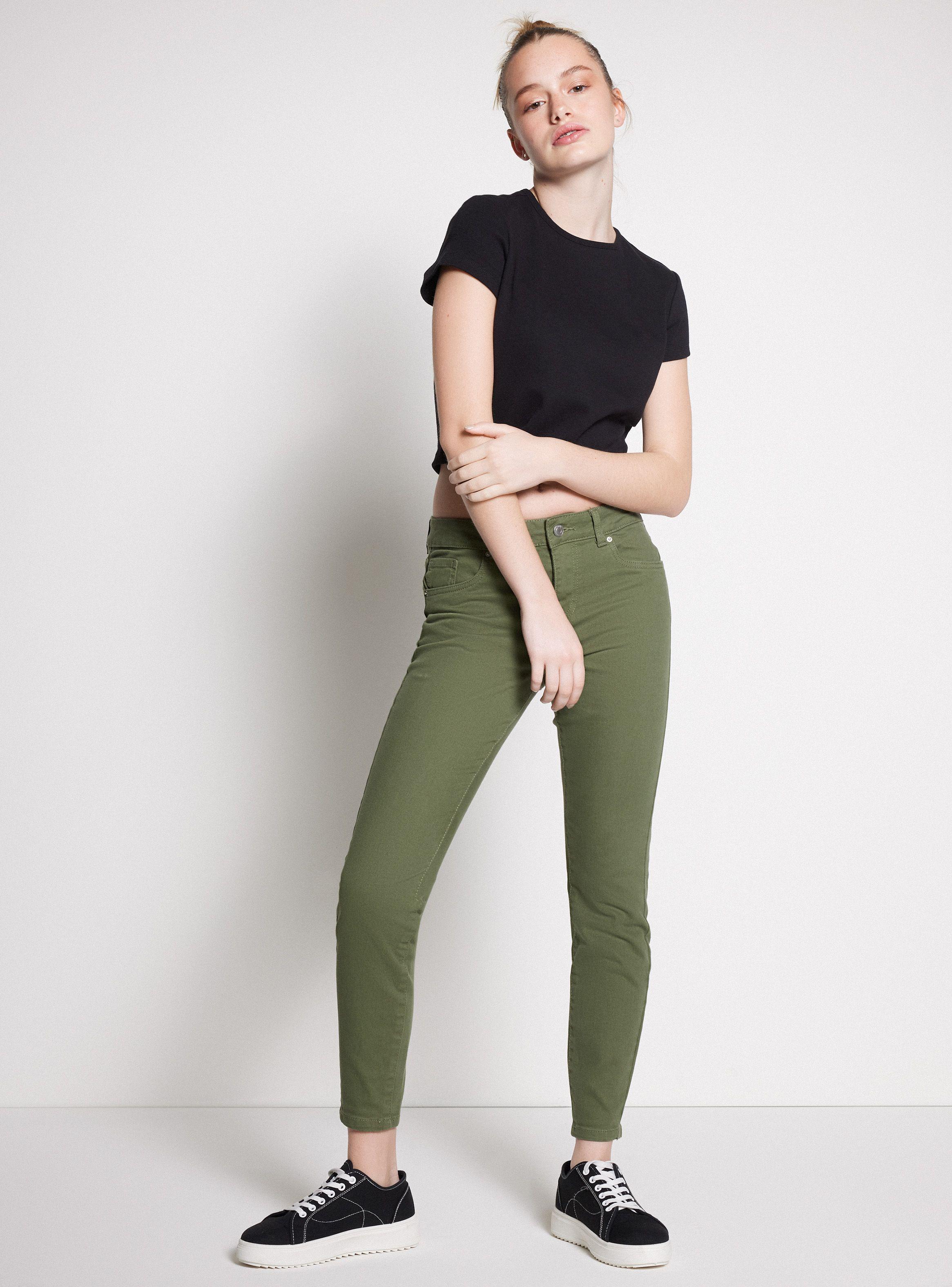 Jeans Color con 5 Bolsillos-4