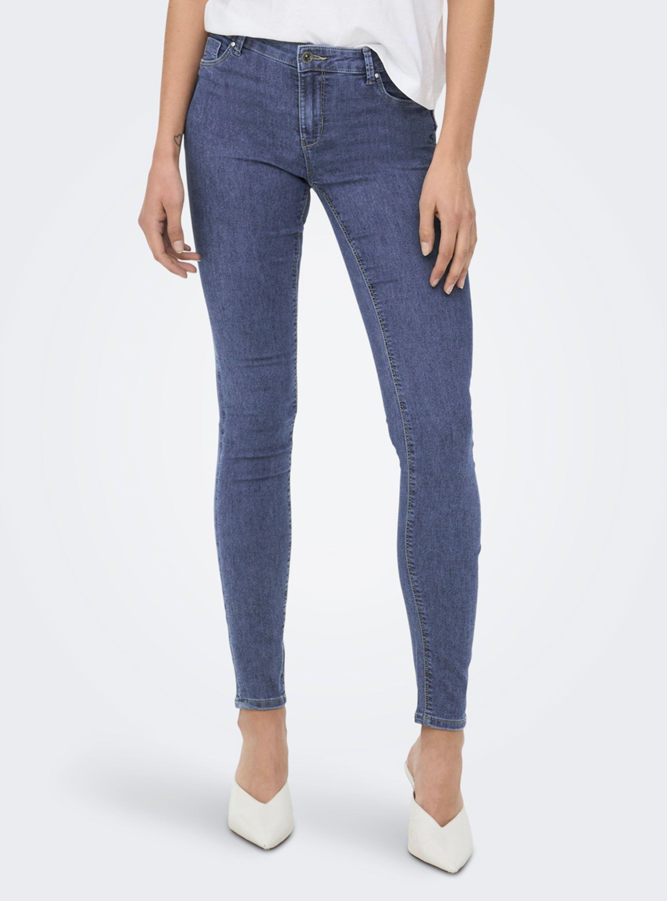 Jeans Liso Tiro Medio-0