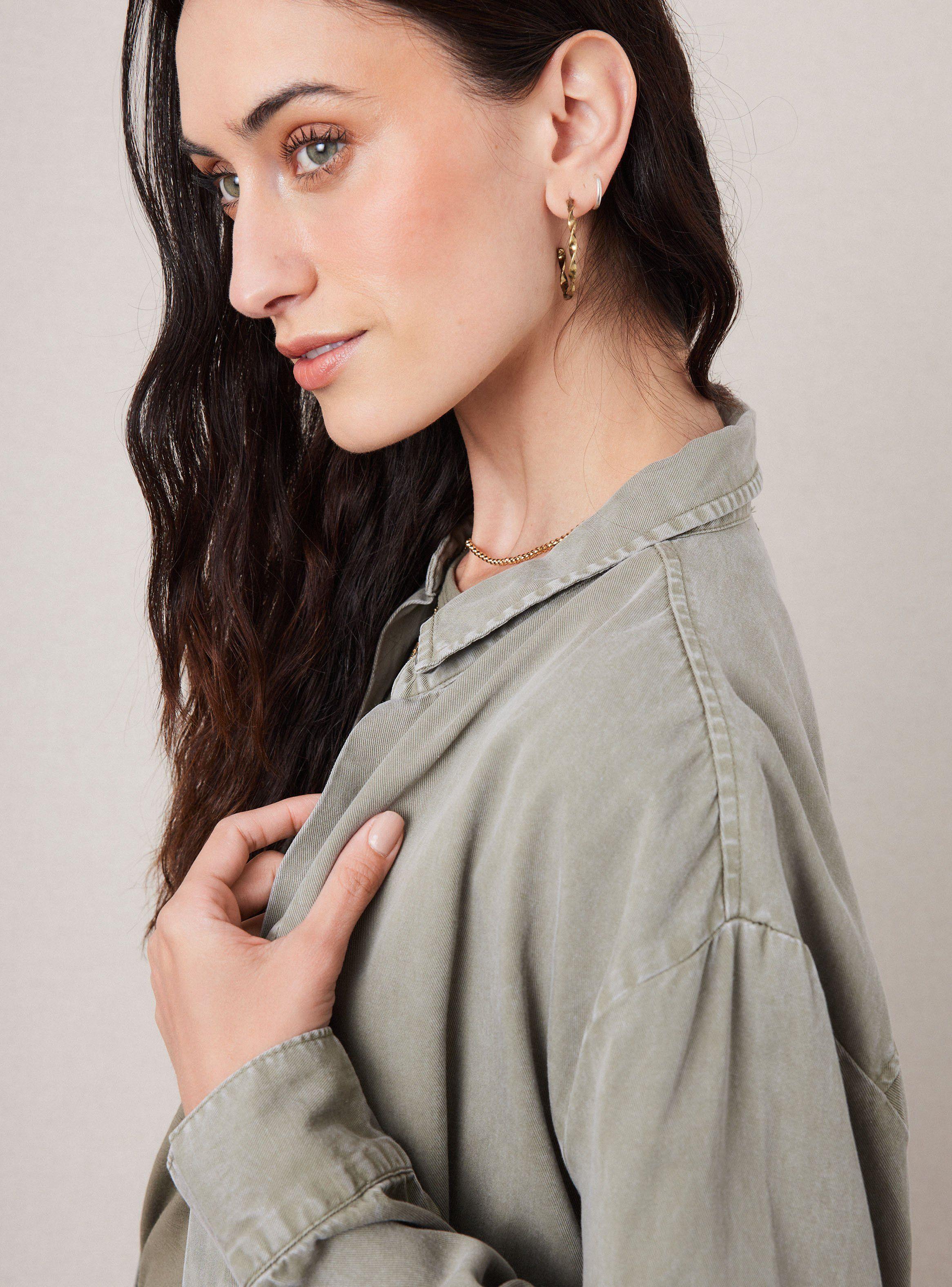 Blusa Camisera de Tencel-3