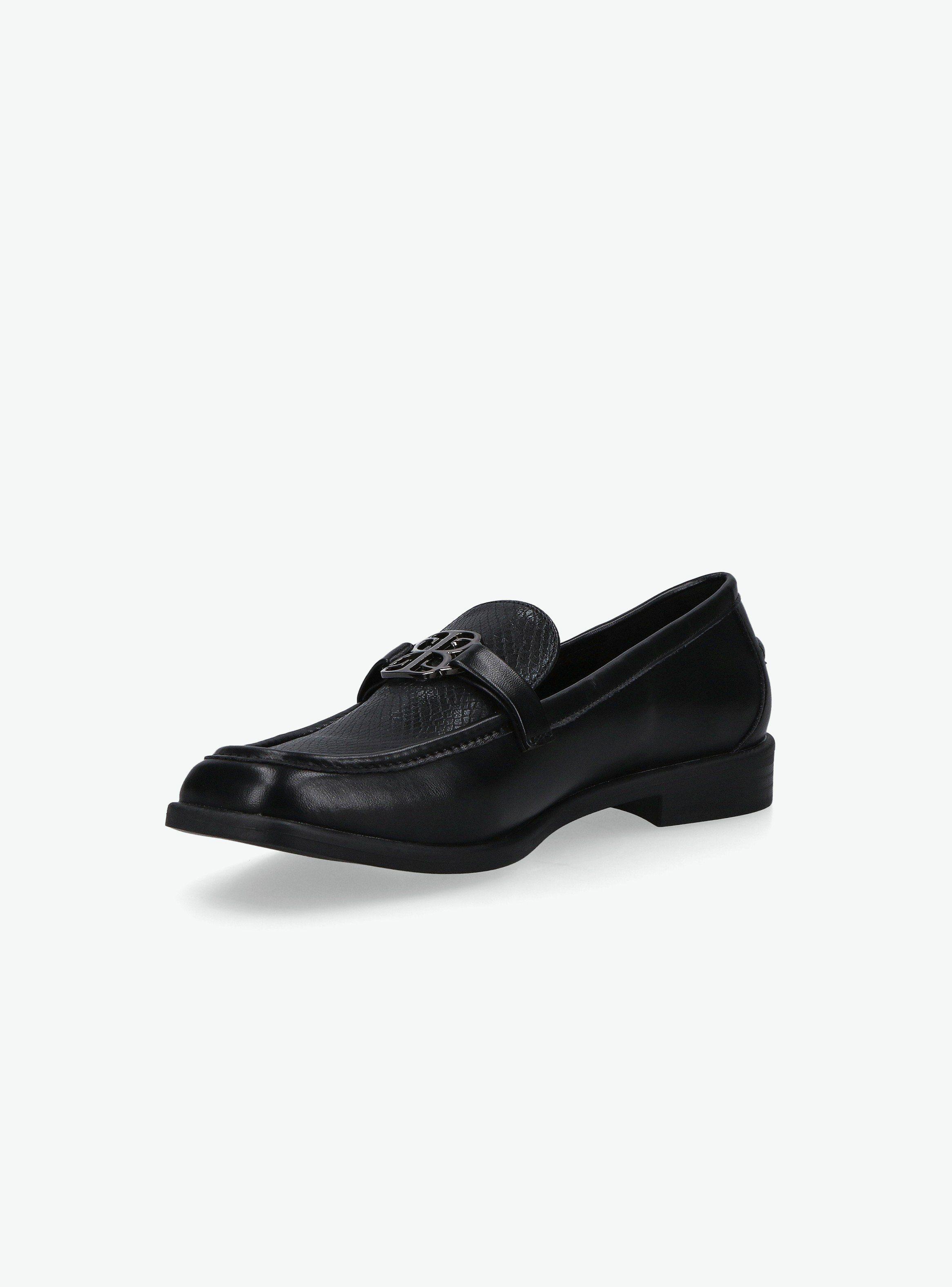 Mocasín Efecto Cuero con Hebilla Mujer-2