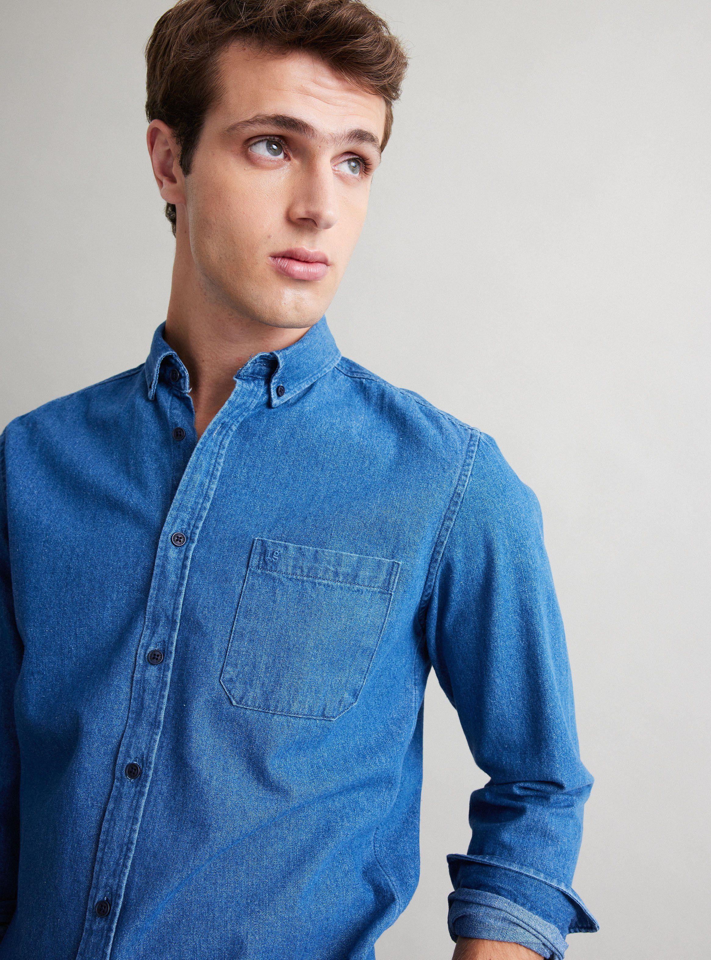 Camisa Manga Larga Denim-2