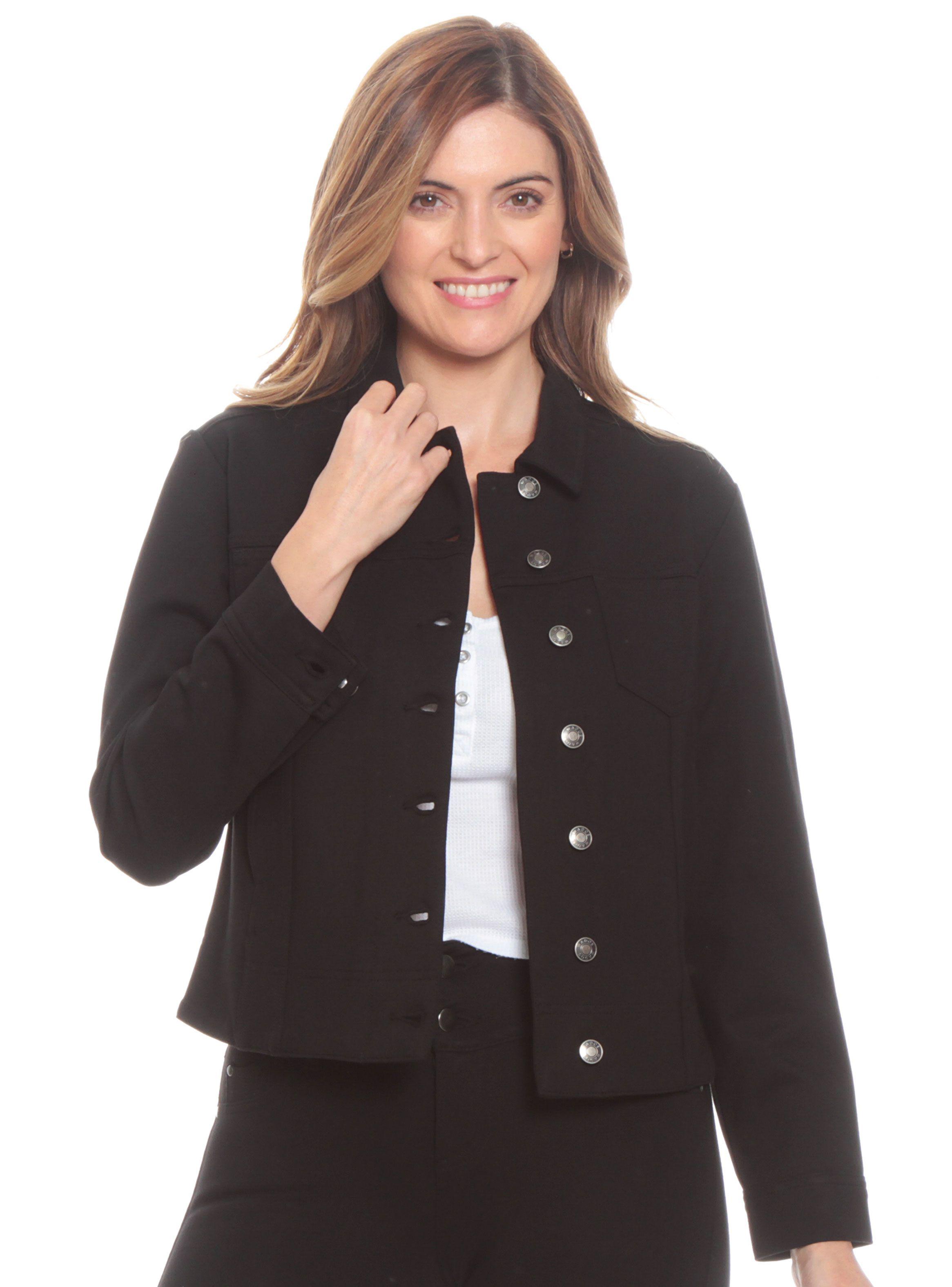 Chaqueta Básica Abotonada-0