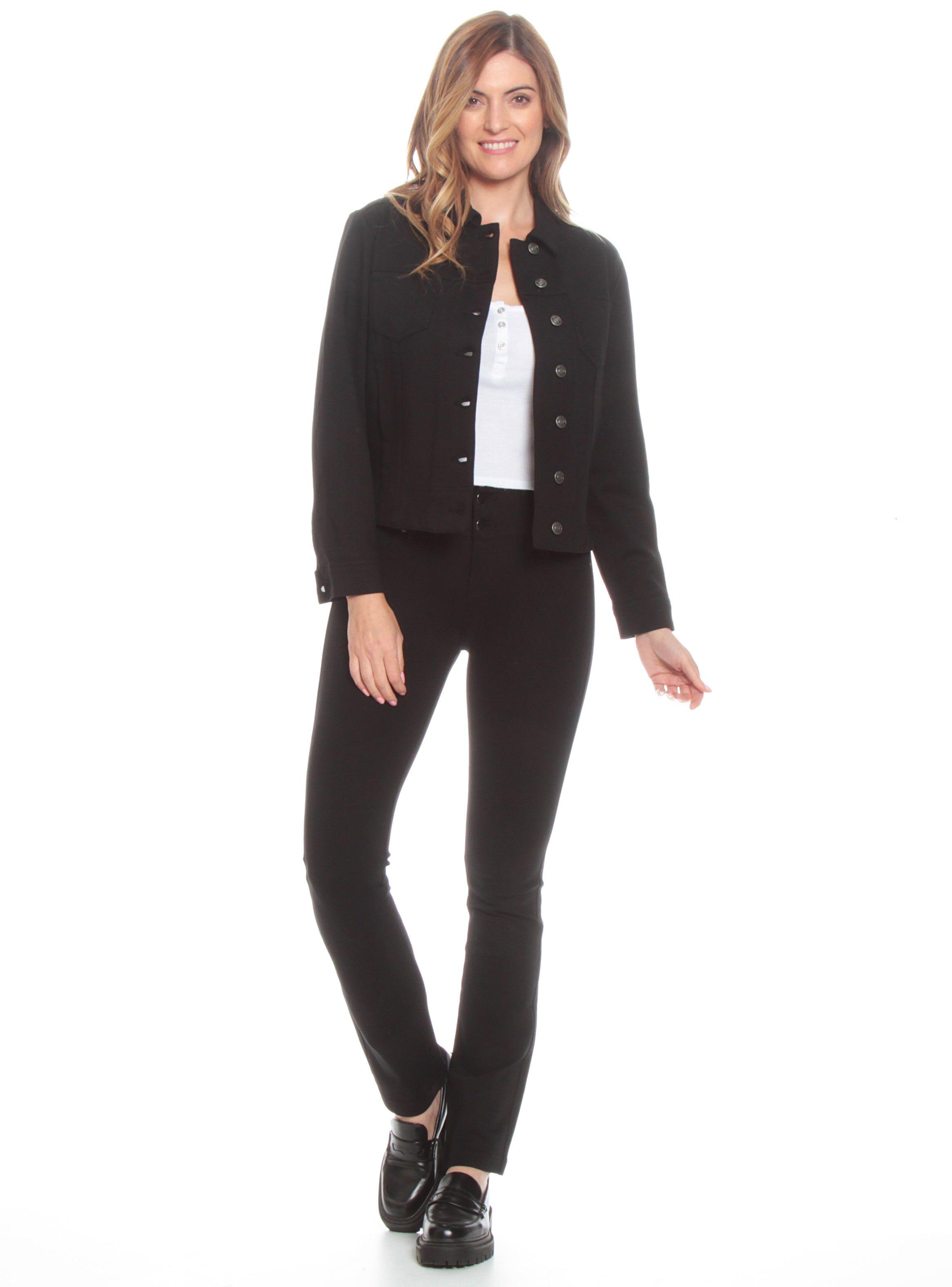 Chaqueta Básica Abotonada-3