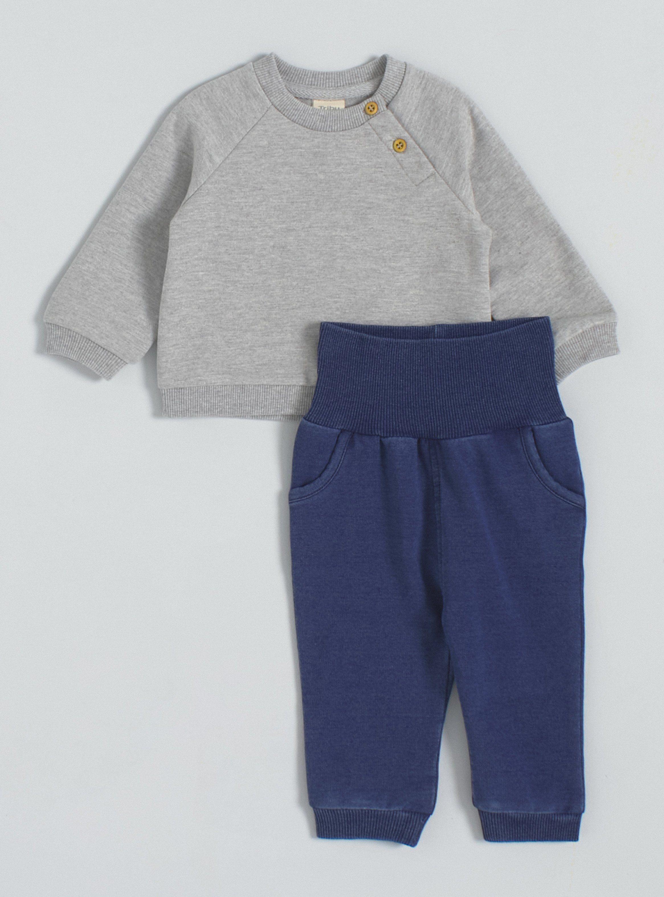 Conjunto Pantalón Look Denim y Poltrón Franela-0